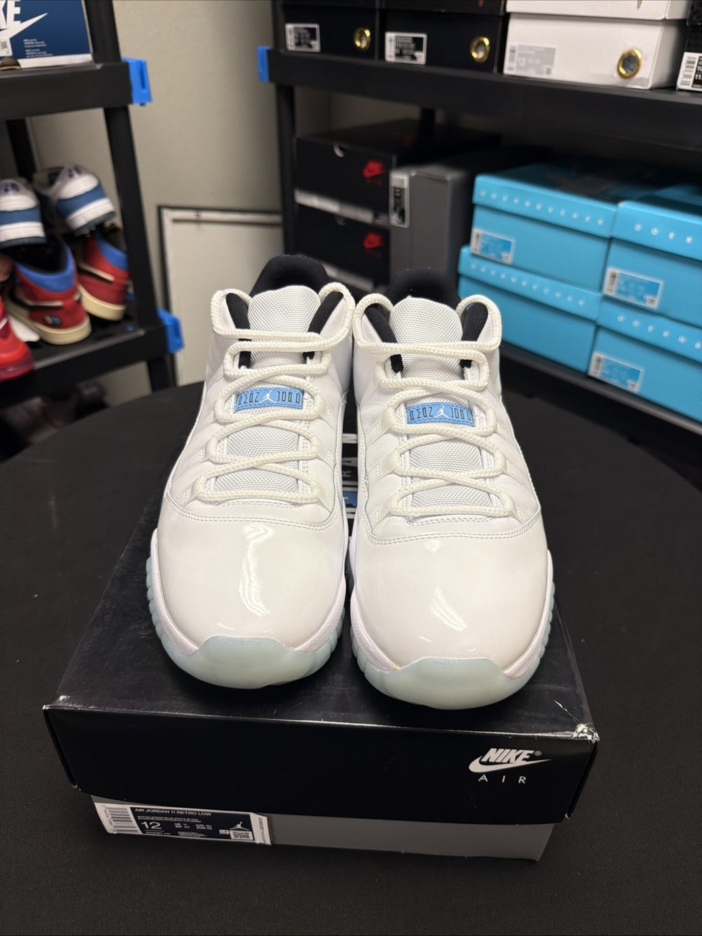 Nike Jordan XI 11 Retro 2021 Low Legend Blue AV2187-117 Men's Size 12