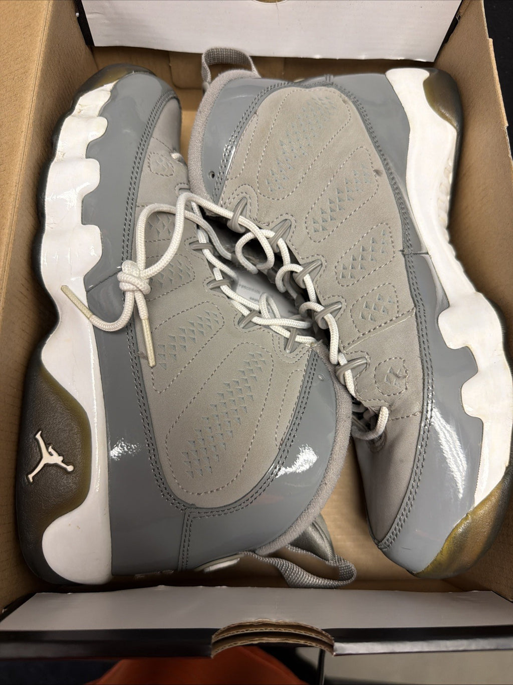 Size 7Y - Nike Air Jordan 9 Retro “Cool Grey” GS Shoes 302359-015 Ships Fast!