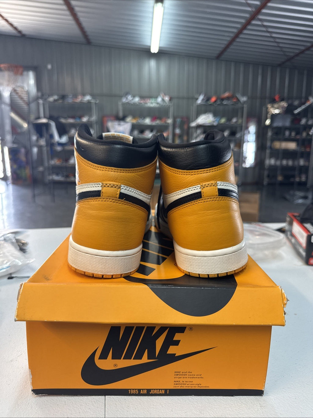 Size 10 - Nike Air Jordan 1 Retro High OG Taxi