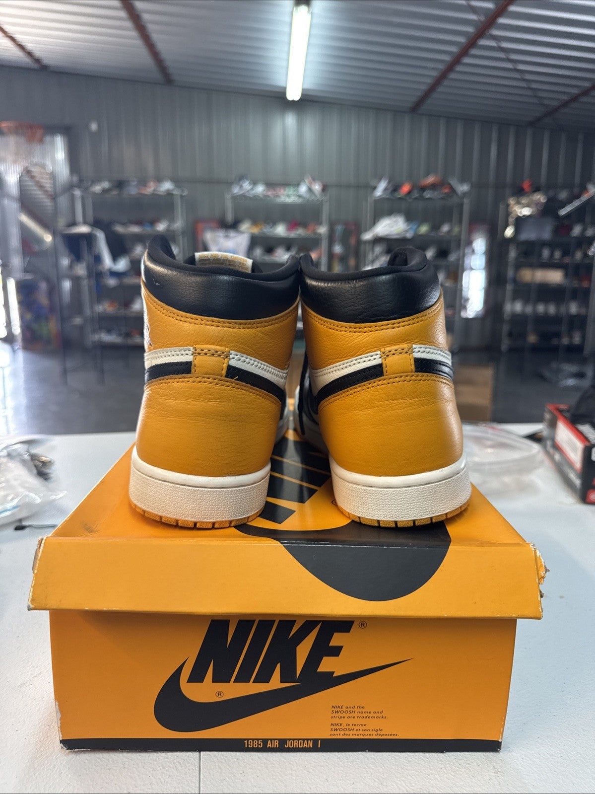 Size 10 - Nike Air Jordan 1 Retro High OG Taxi