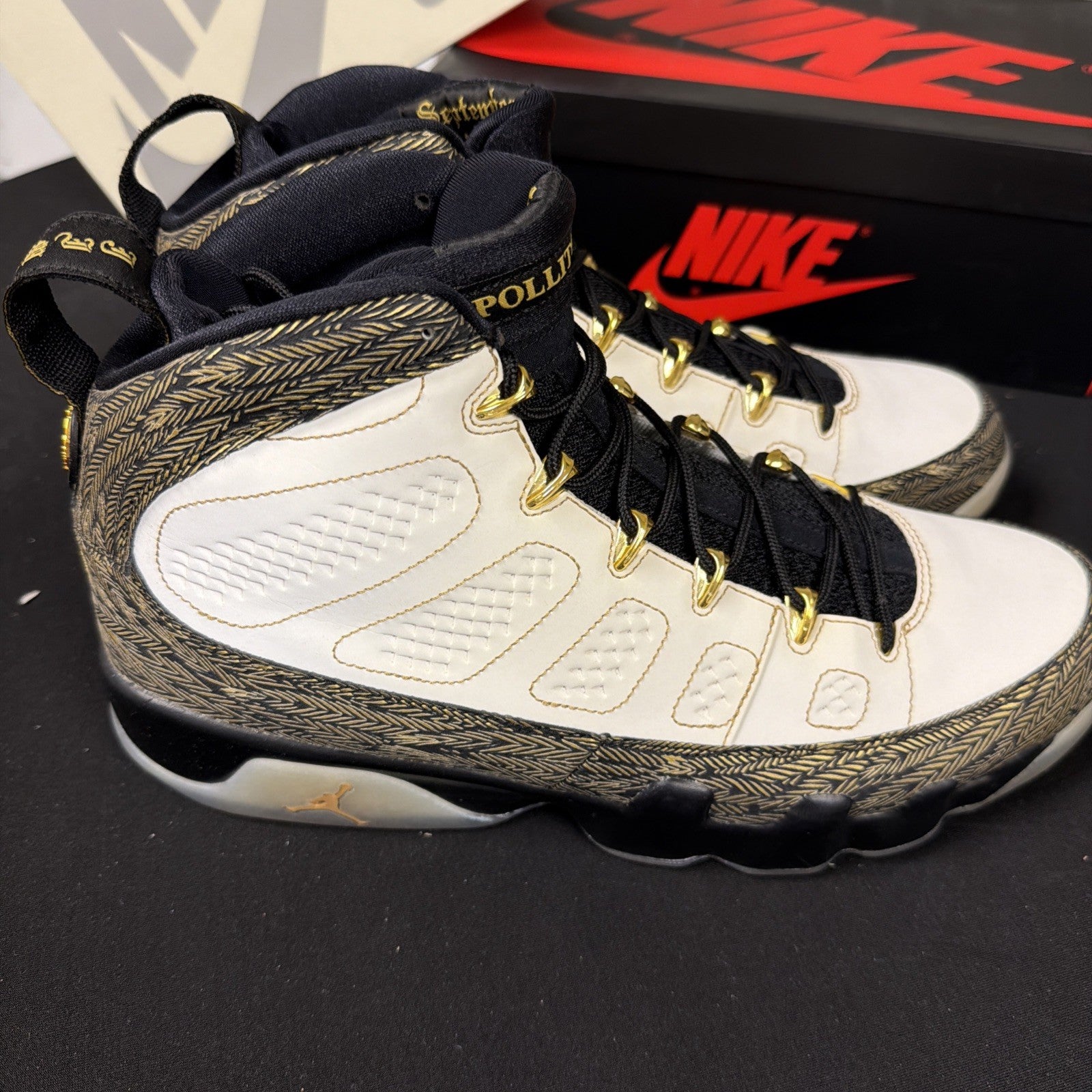 Nike Air Jordan 9 Doernbecher DB Cement Coolgrey Travis Reimagined Sz 12 New