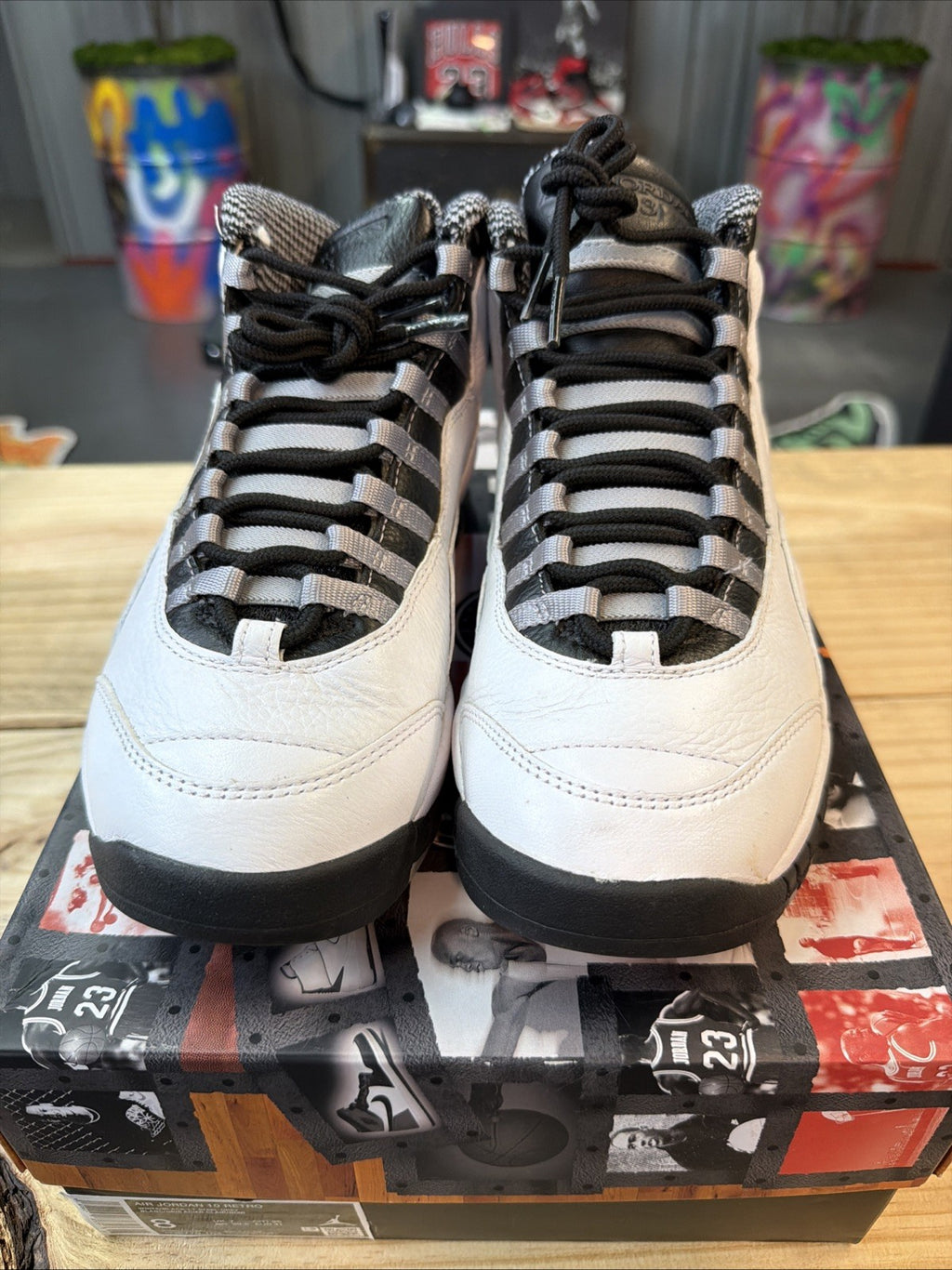 Jordan 10 Retro OG Steel (2025) (Pre-Owned) - HJ6779-104-8-PO-2 - (Mod... Size 8