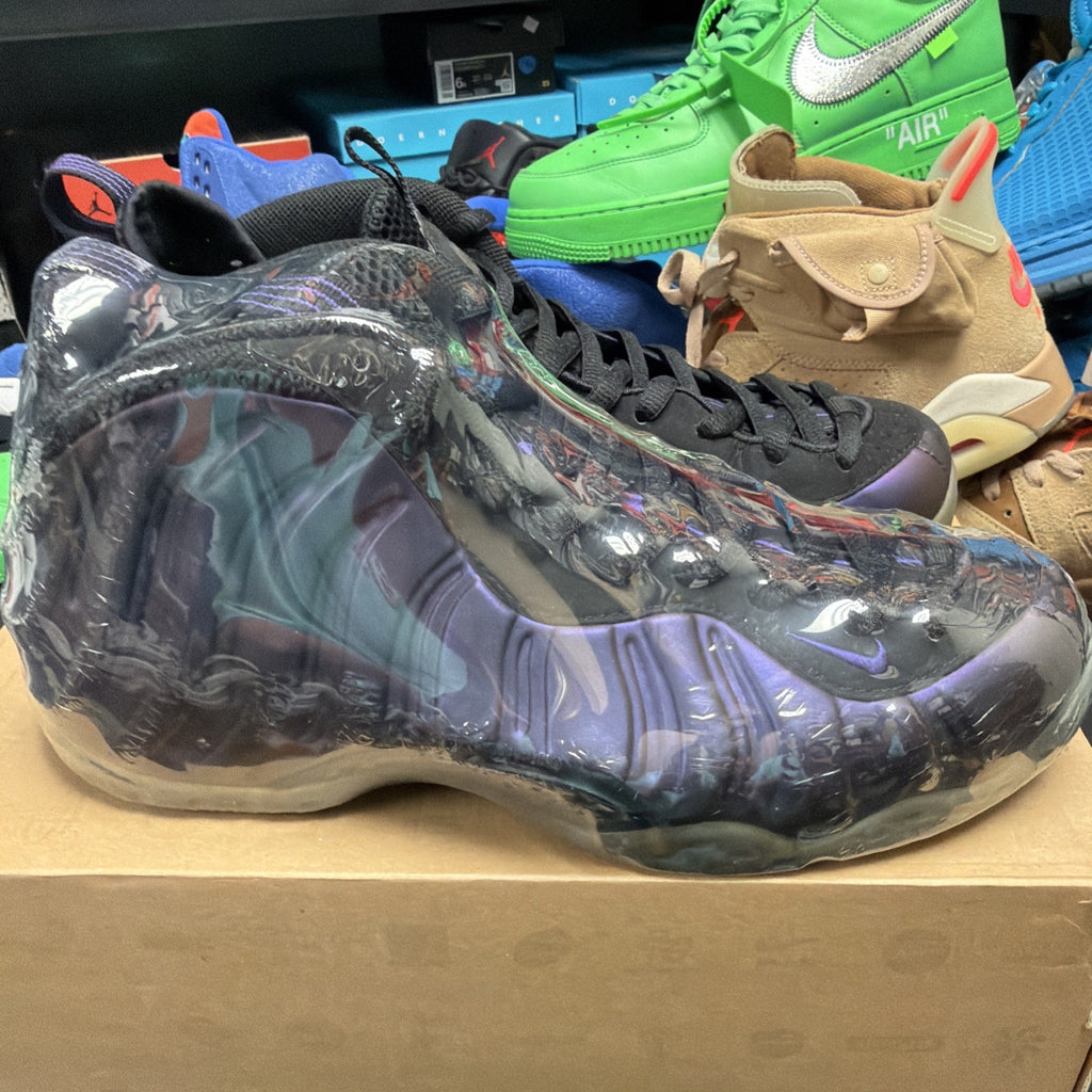 Size 9.5 - Nike Air Foamposite One 2009 Eggplant 1 Penny Max Zoom Copper Royal