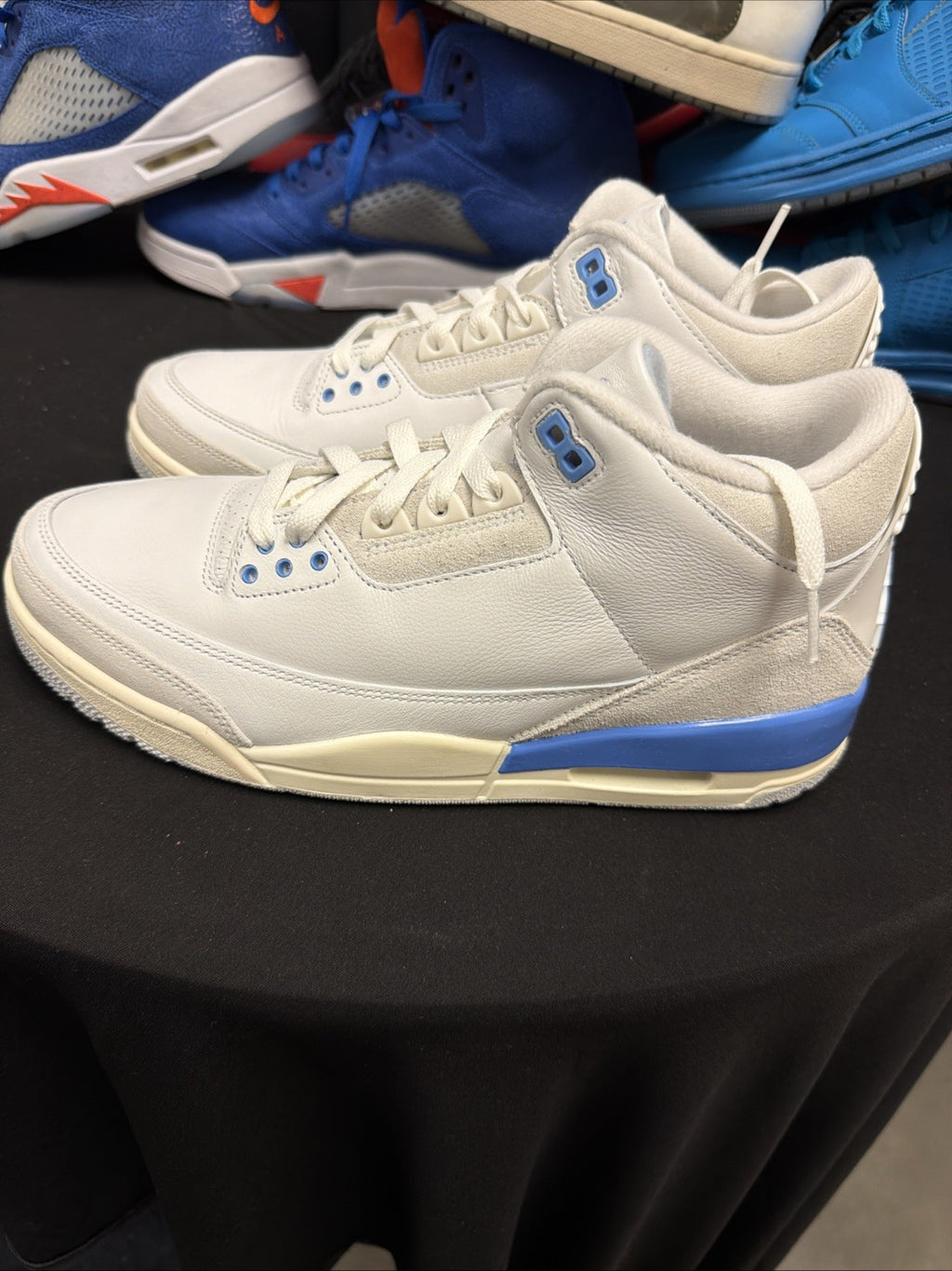 Jordan Air Jordan 3 Retro Lucky Shorts Summit White Blue CT8532-101 Men's