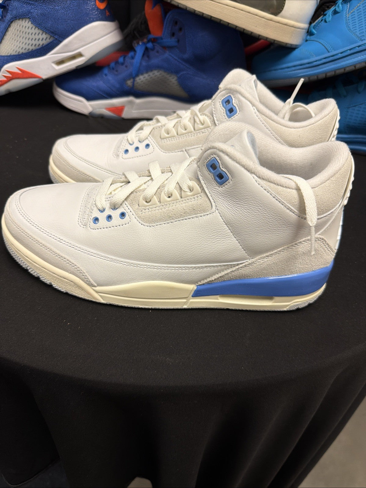 Jordan Air Jordan 3 Retro Lucky Shorts Summit White Blue CT8532-101 Men's