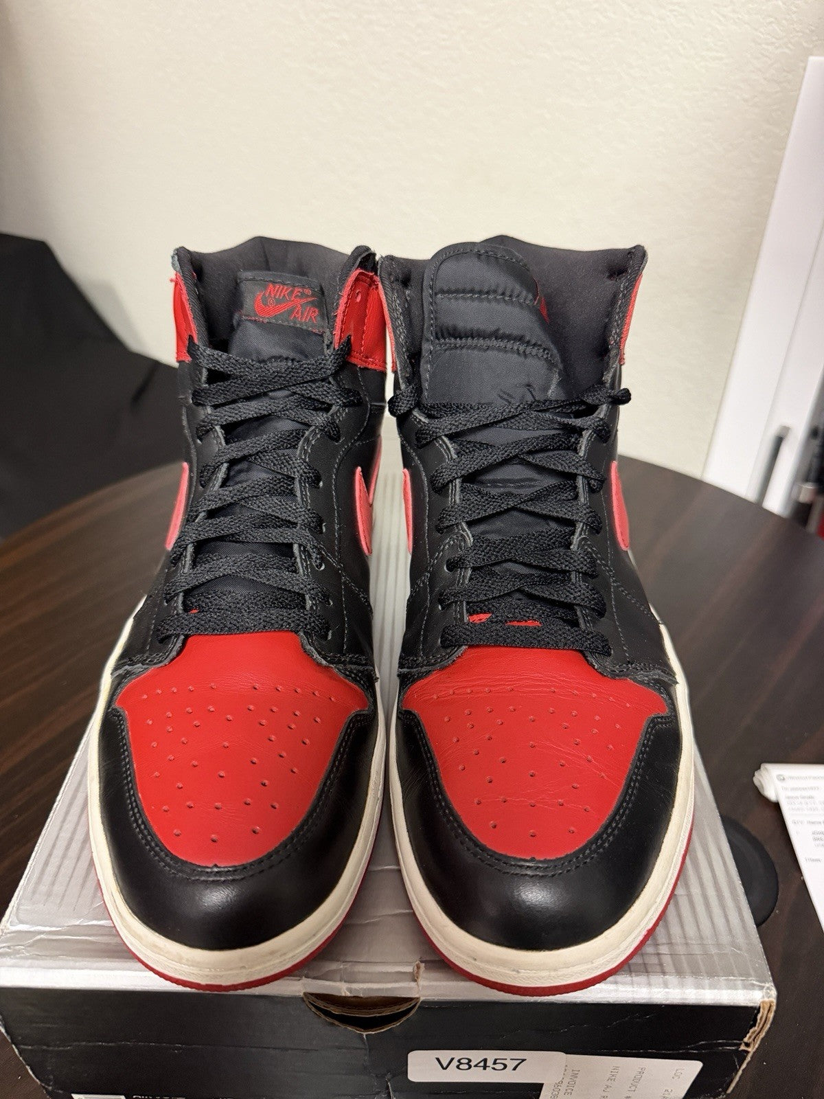 Size 12 - Air Jordan 1 Retro 2001 Bred VNDS