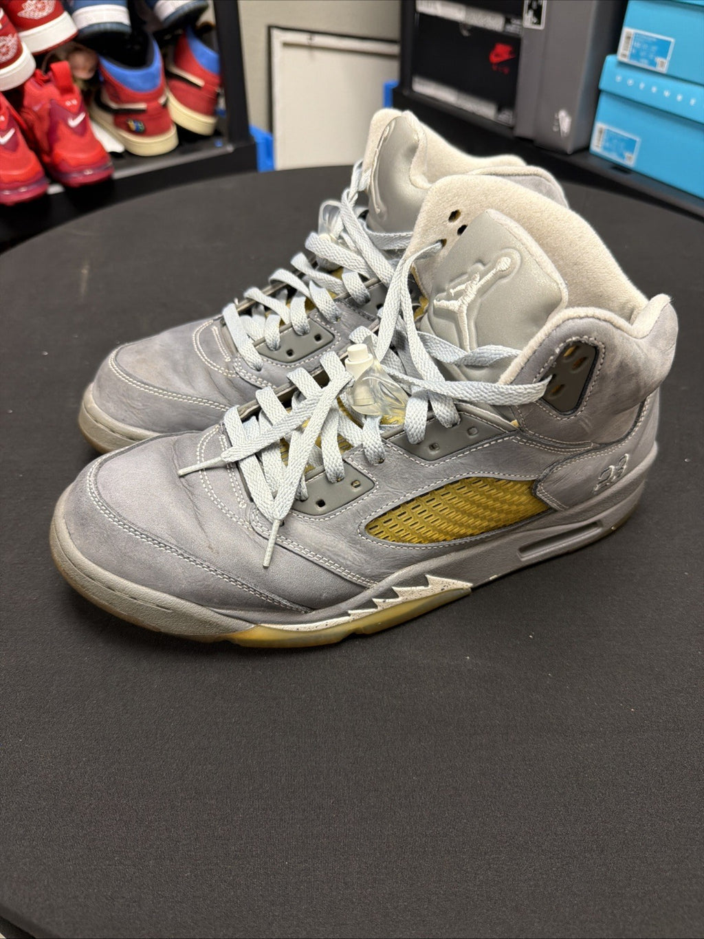 Jordan 5 Retro Wolf Grey  Sz 11