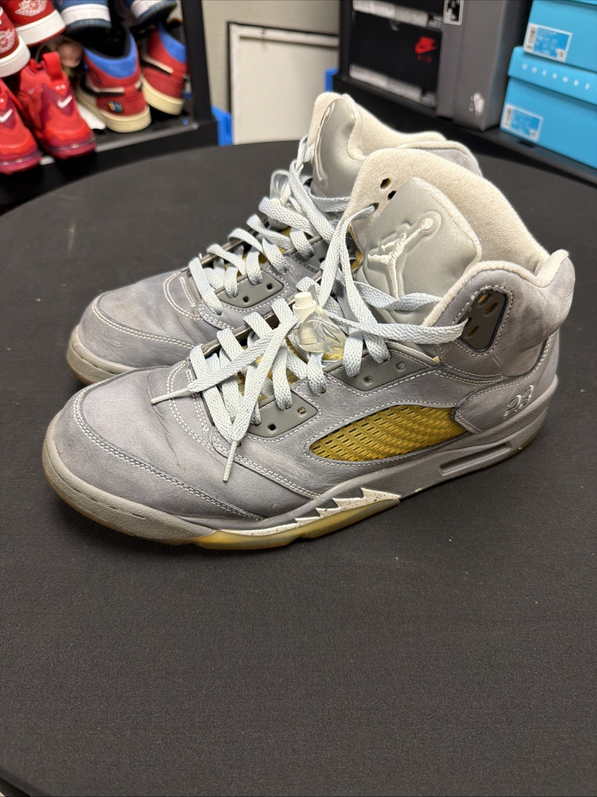 Jordan 5 Retro Wolf Grey  Sz 11
