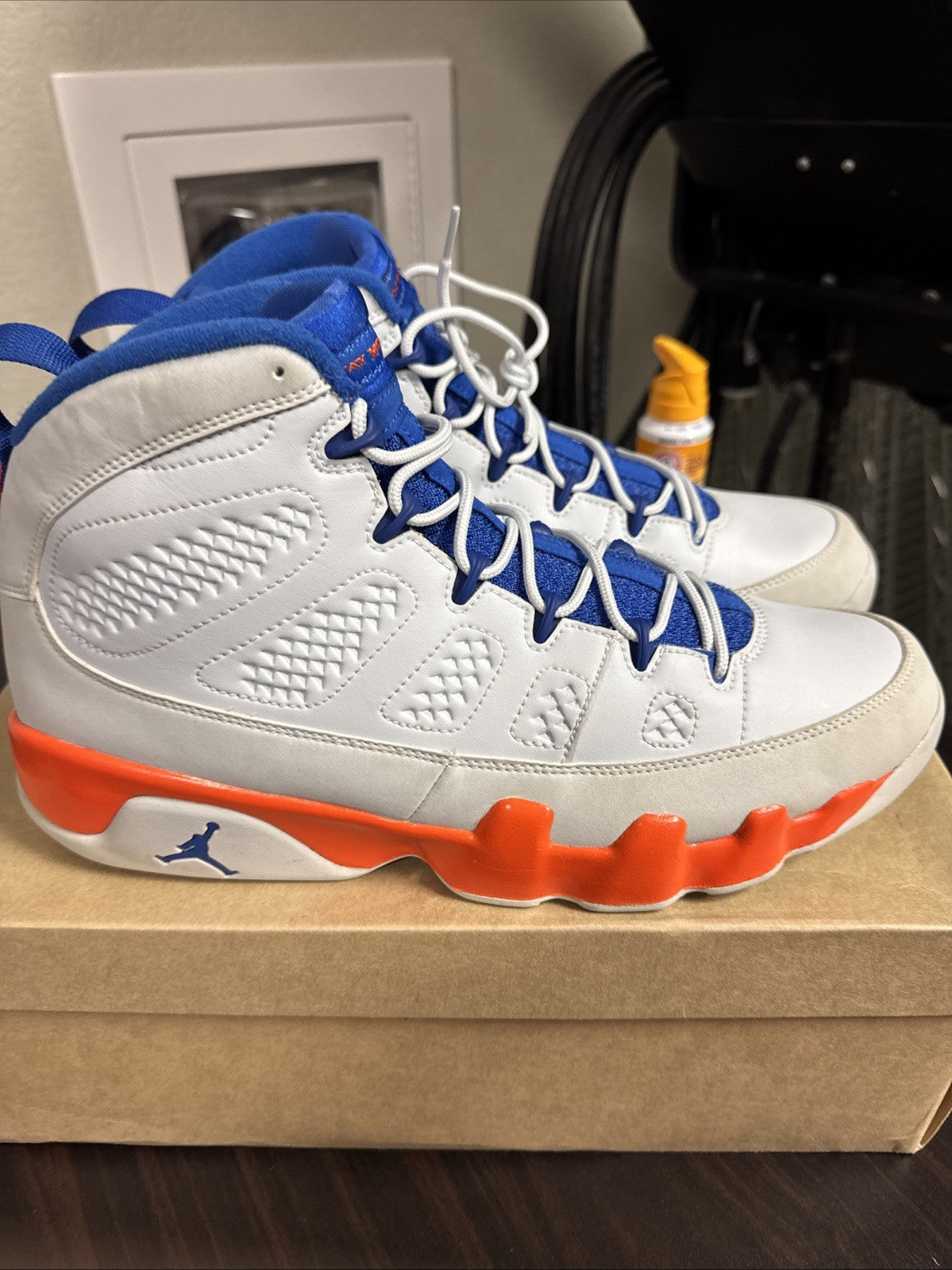 Size 12 - Nike Air Jordan 9 Retro Fontay Montana Knicks | No Box