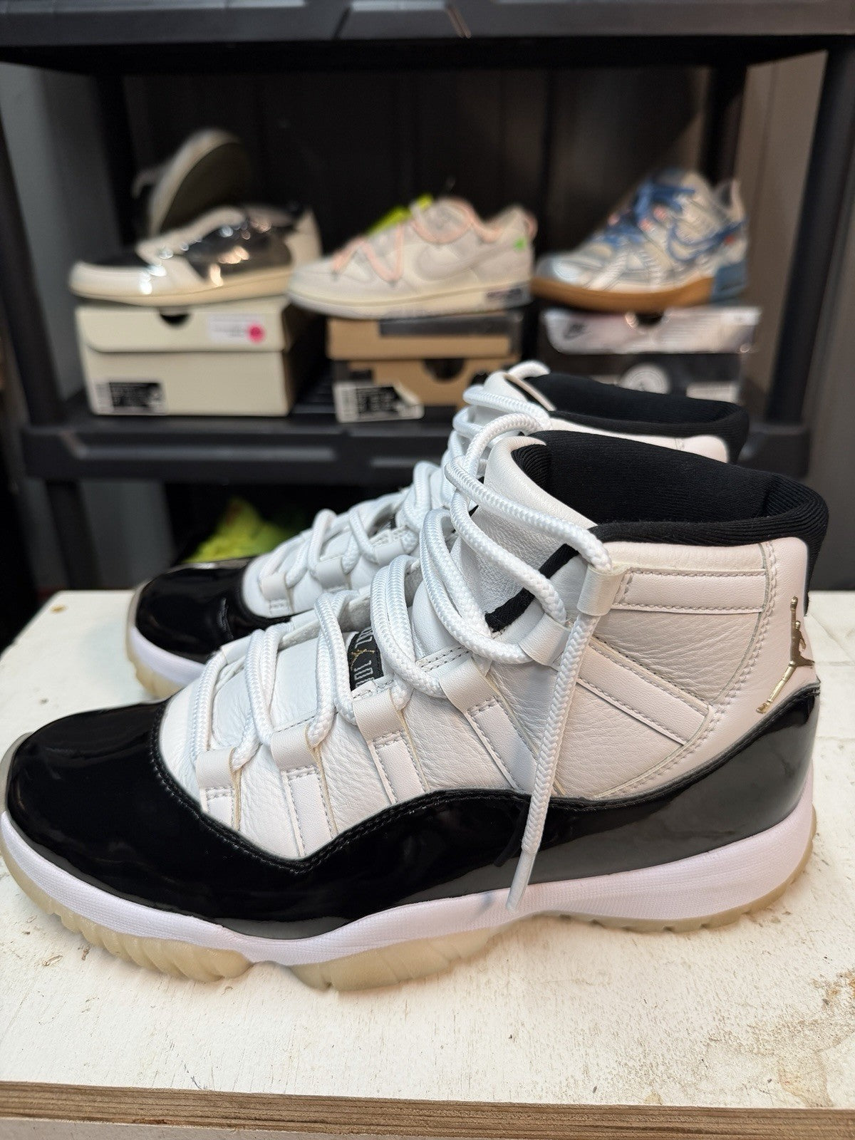 Jordan Air Jordan 11 Retro Gratitude White/Black/Gold Mid Top CT8012-170 2023