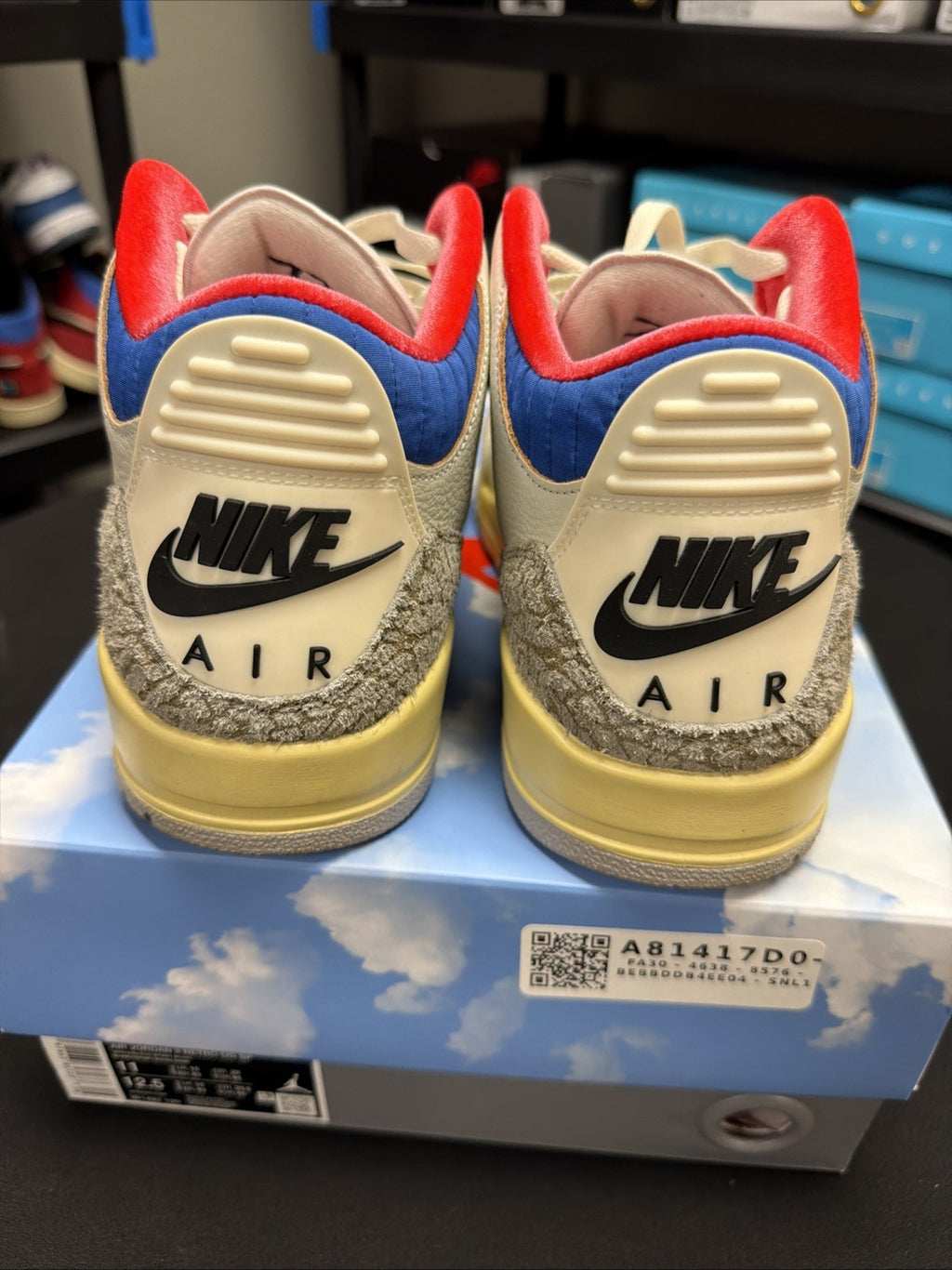 Air Jordan 3 Seoul 2.0 Men Size 11 New 2025 (UK10/EUR45) IB1482-100 South Korea