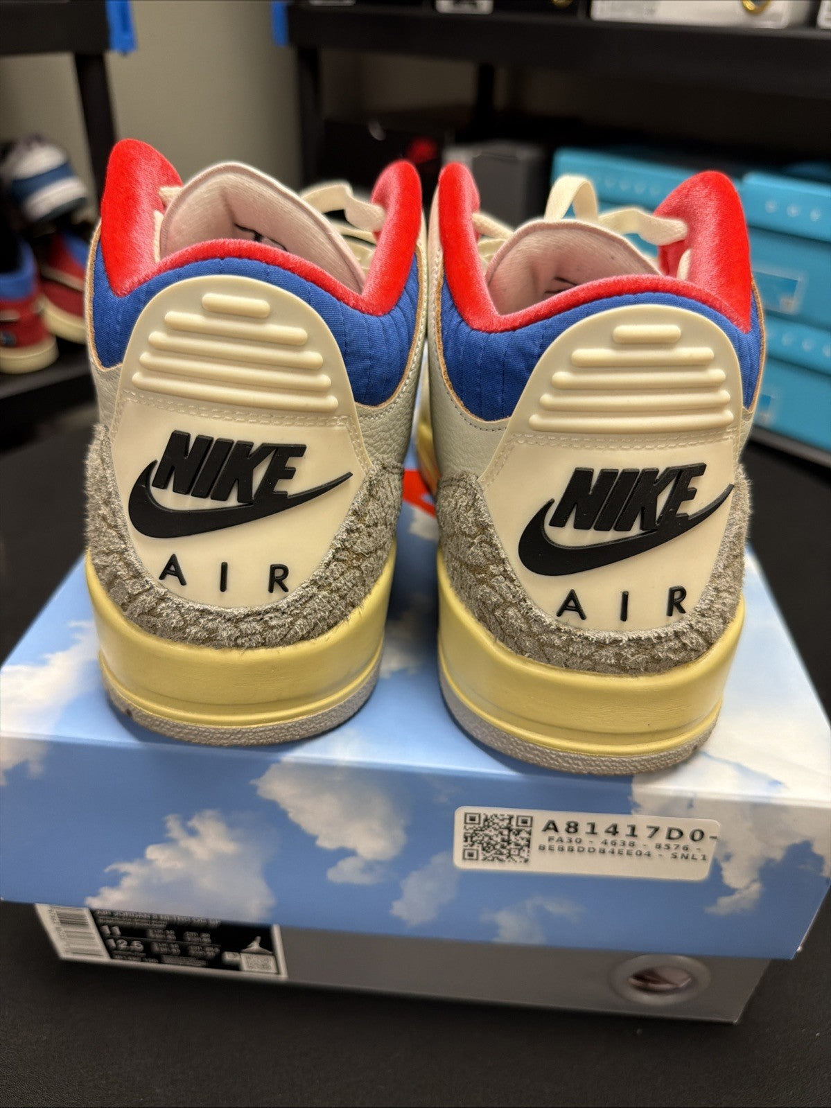 Air Jordan 3 Seoul 2.0 Men Size 11 New 2025 (UK10/EUR45) IB1482-100 South Korea