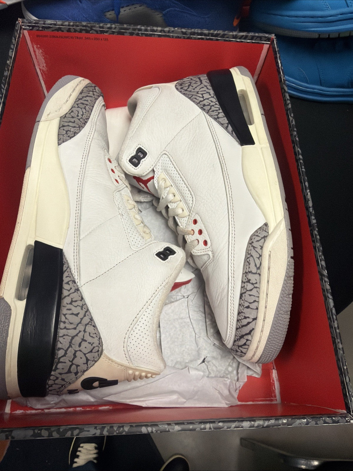 Air Jordan 3 Retro "WHITE CEMENT REIMAGINED" 2023 - Size 11 - dn3707 100 (282-..