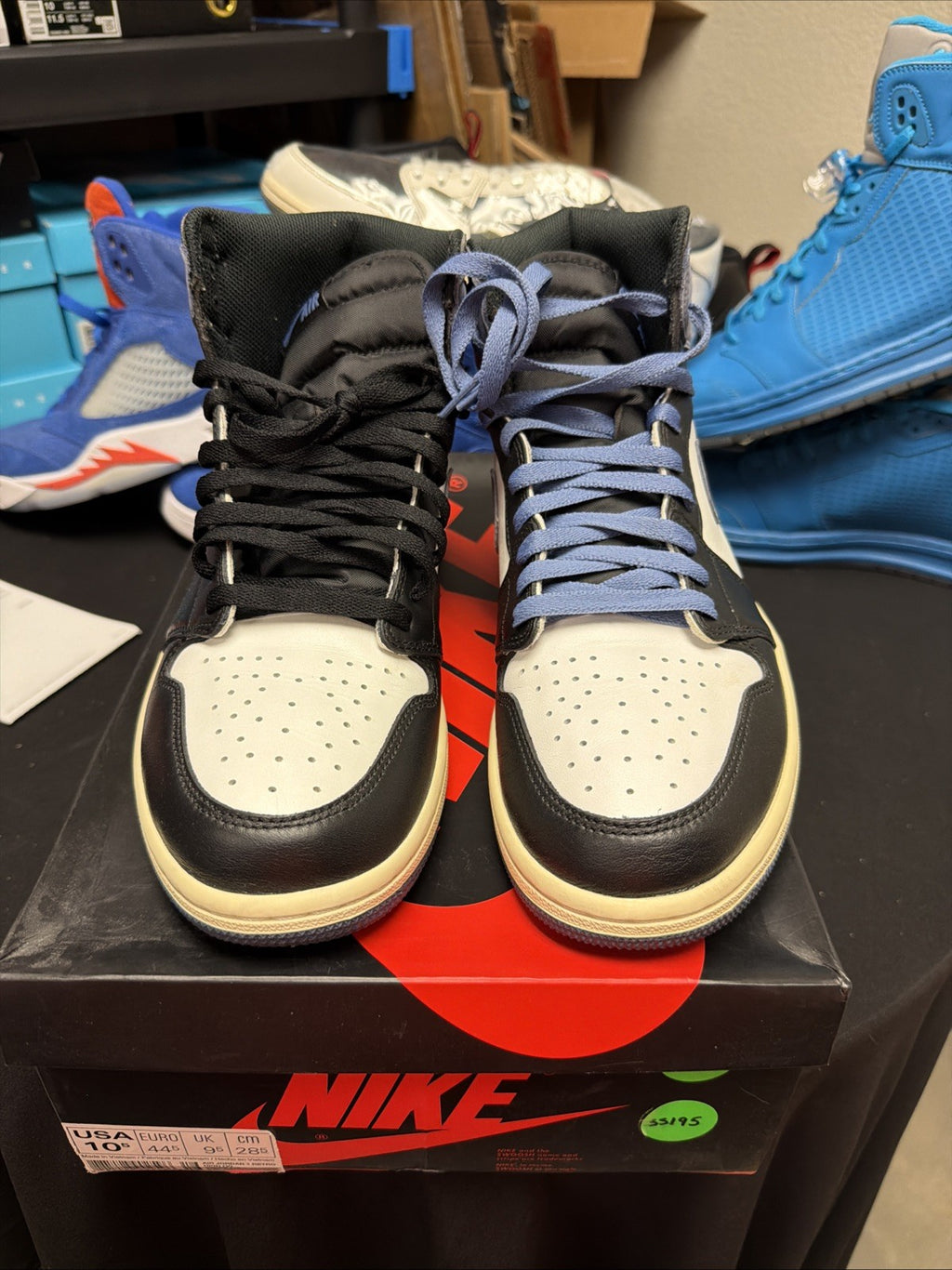 Size 10.5 - Air Jordan 1 Retro OG High Best Hand in the Game - Blue Moon