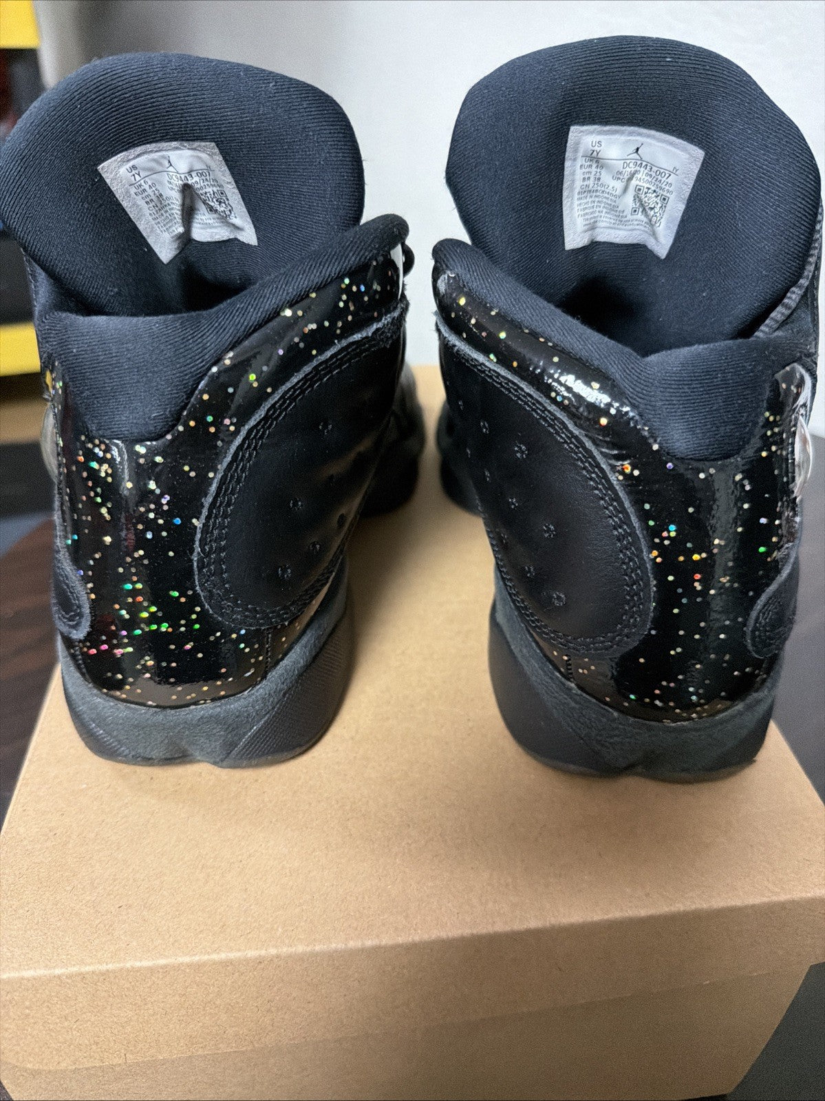 Nike Jordan Kid's Shoes Air Jordan 13 Retro (GS) Black Metallic Gold DC9443-007