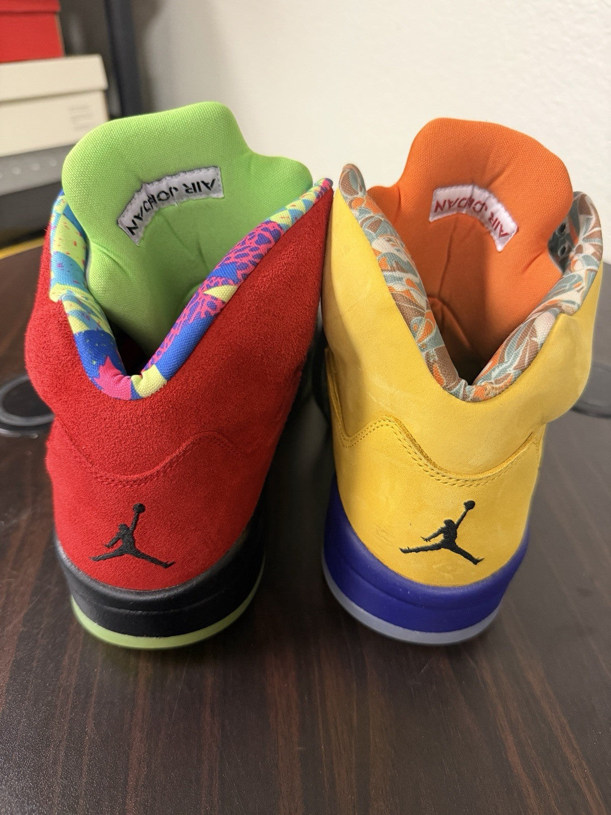 Size 12 Jordan 5 What The Blue