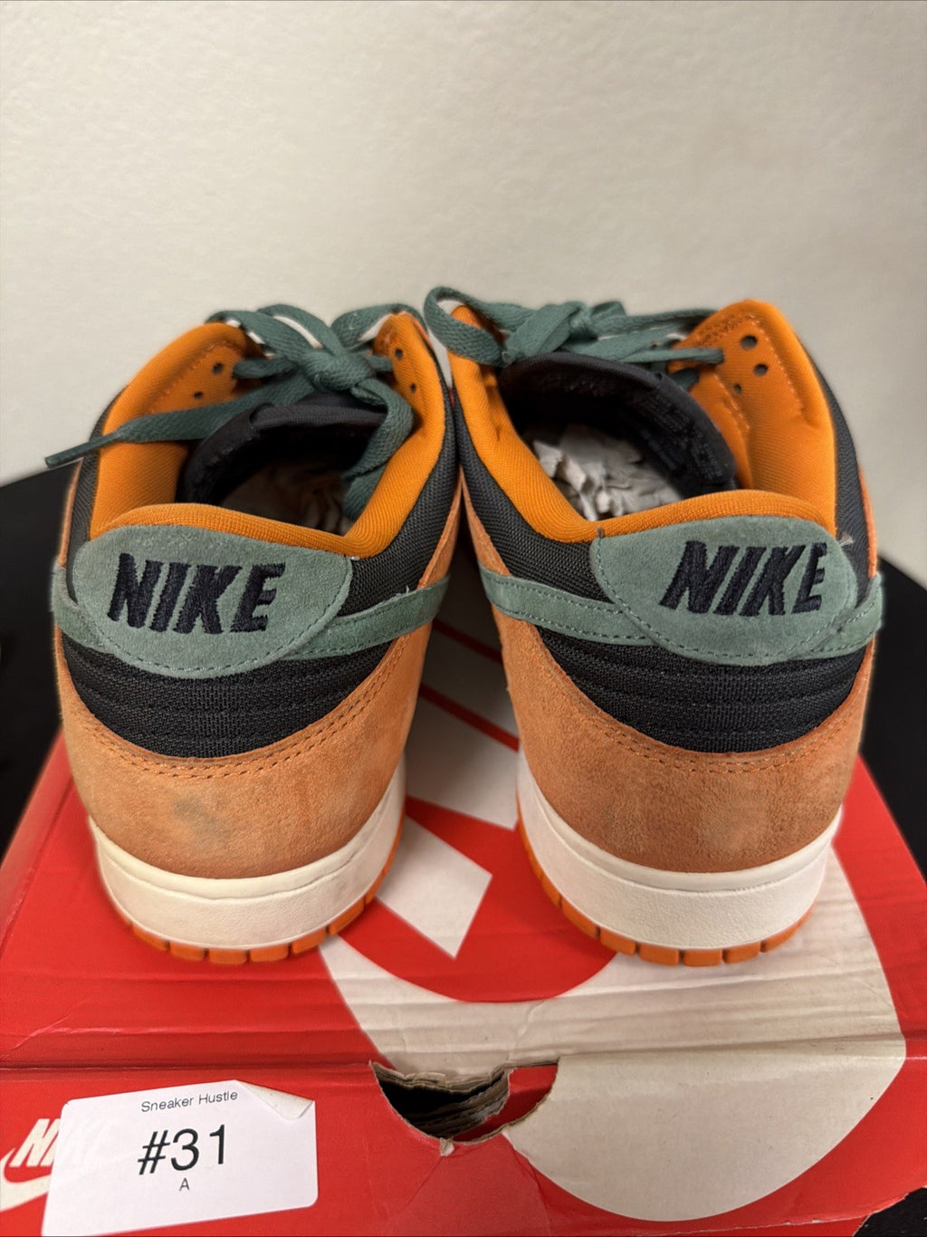 Size 13 - Nike Dunk Low SP Ugly Duckling Pack Ceramic DA1469-001 Preowned