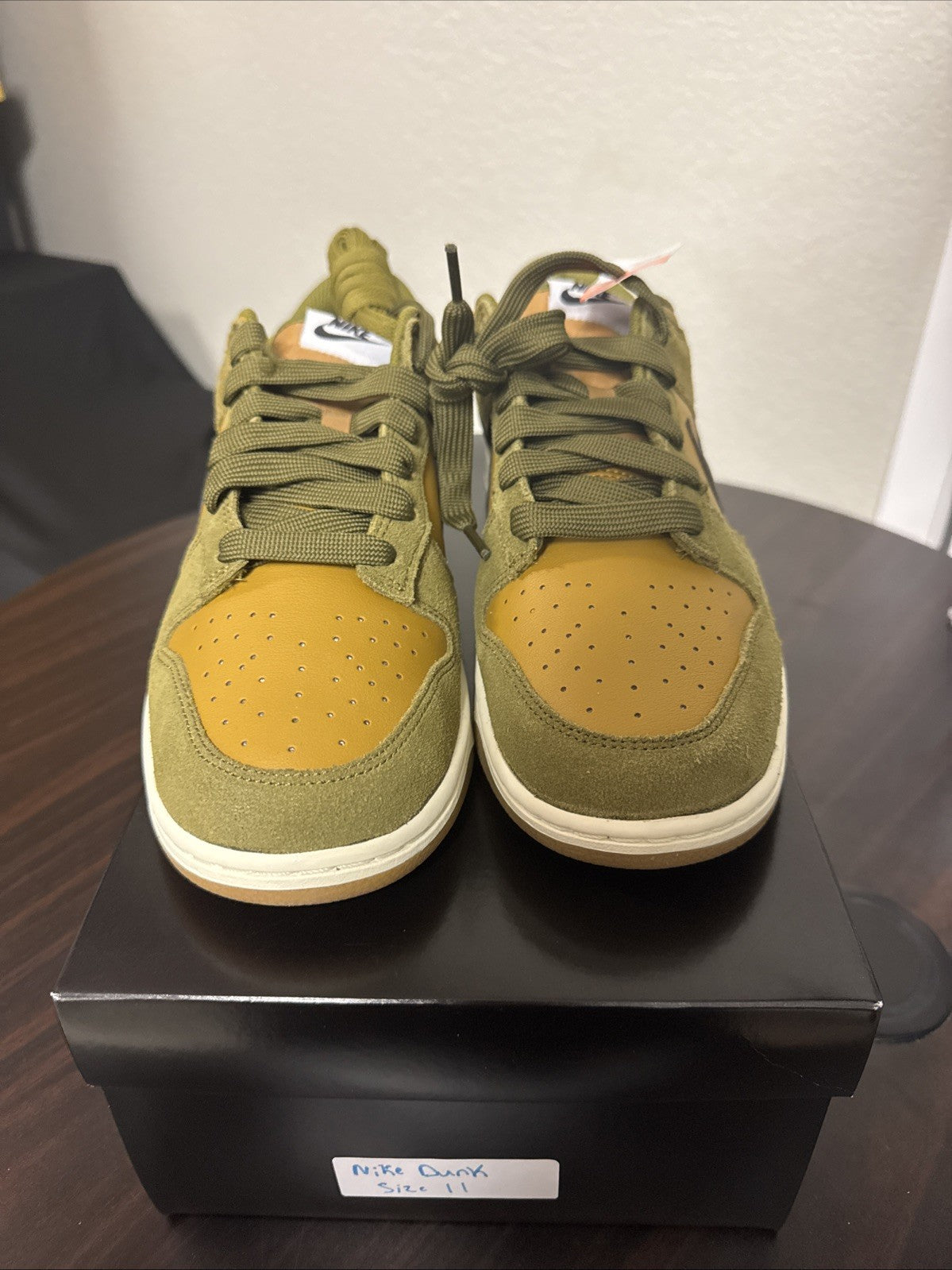 Size 11 - Nike Dunk Low Retro SE Gum Pack Ochre IB6399-300   |  No Box