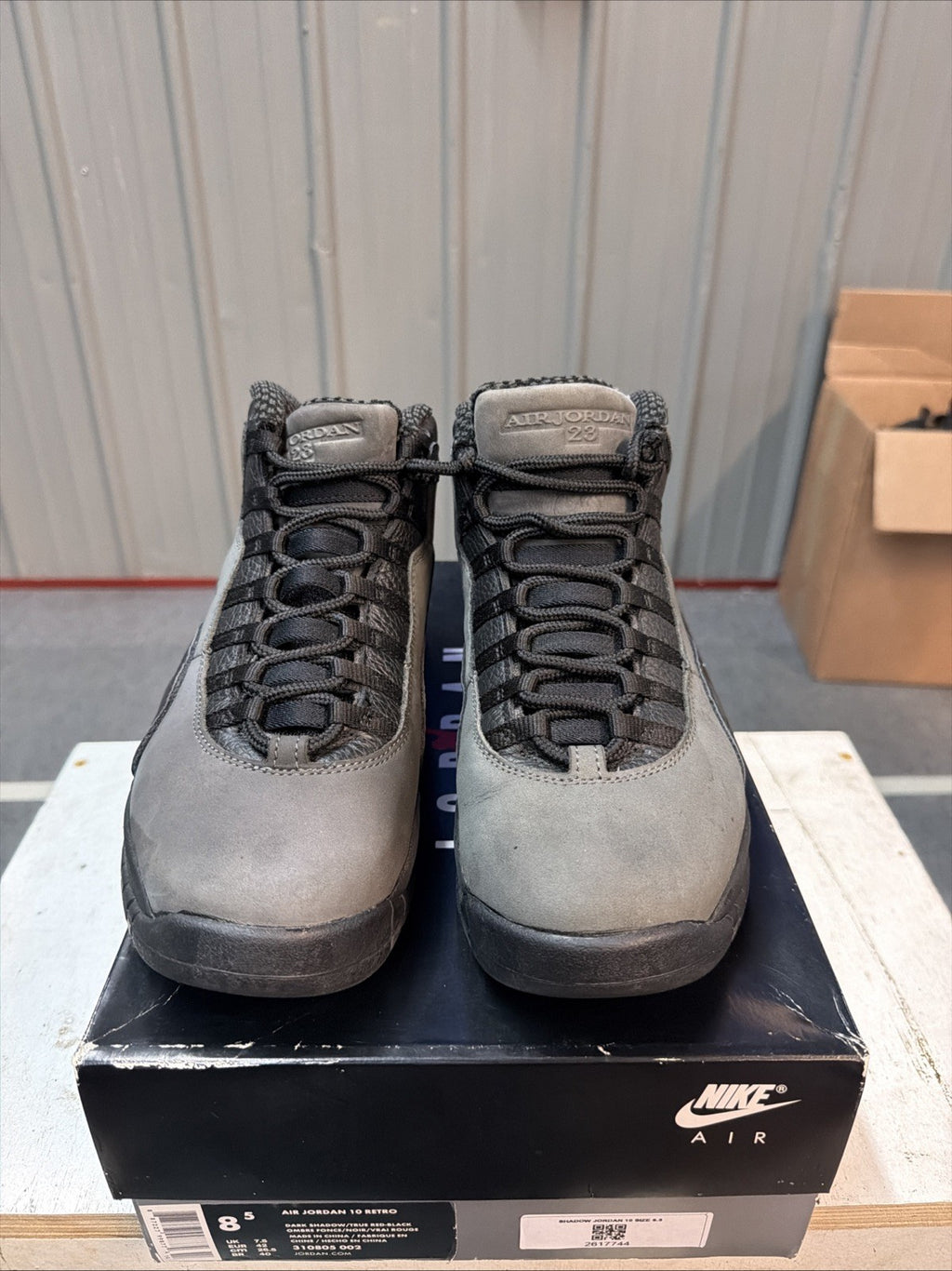 Size 8.5 - Air Jordan 10 Retro 2018 Shadow
