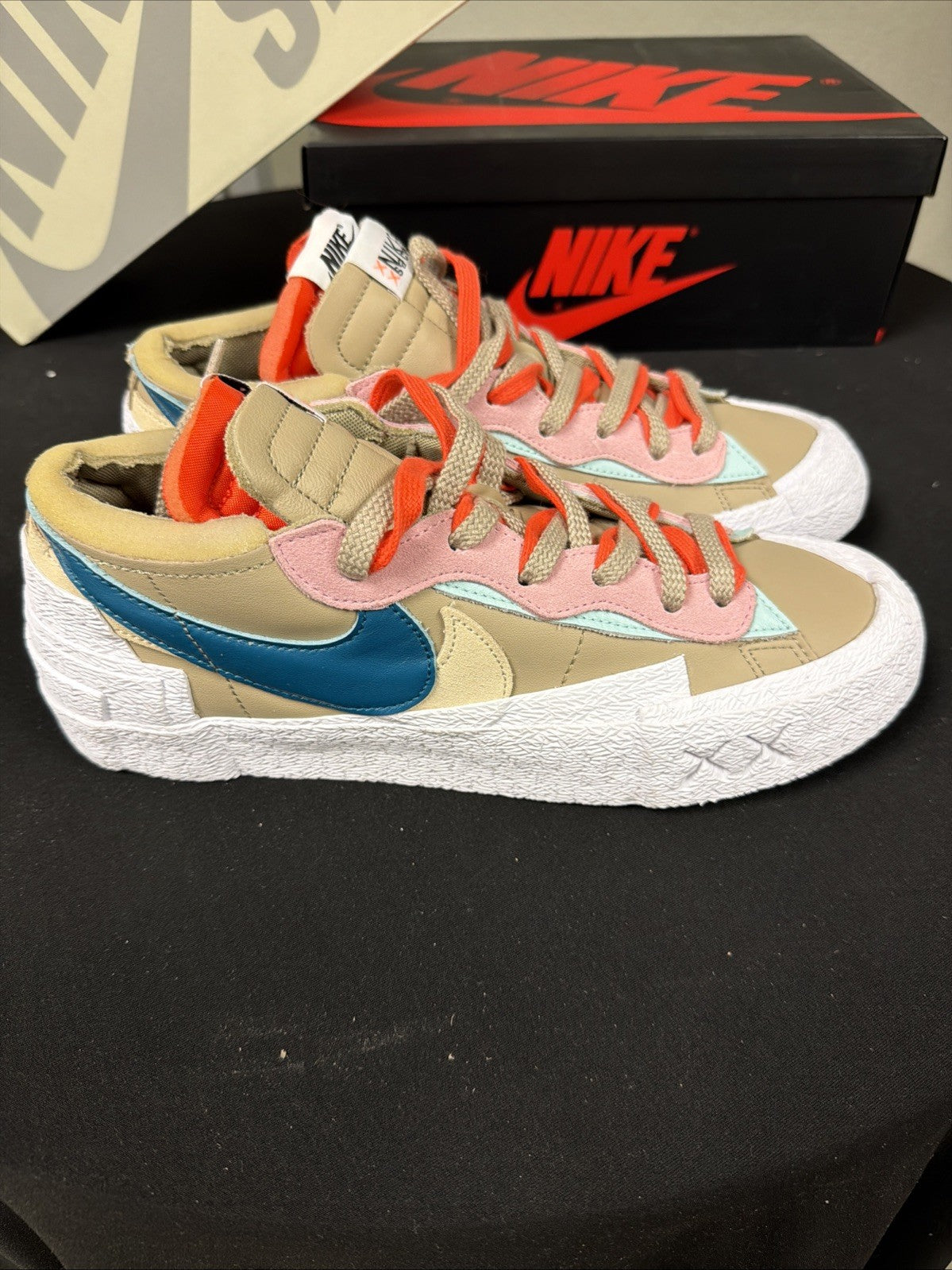 KAWS X SACAI X BLAZER LOW 'REED'