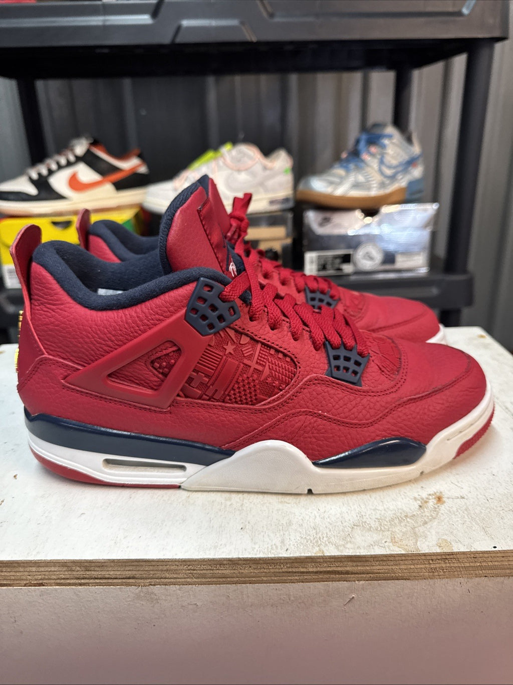 Size 11.5 - Air Jordan 4 Retro FIBA | No Box - Barely Worn