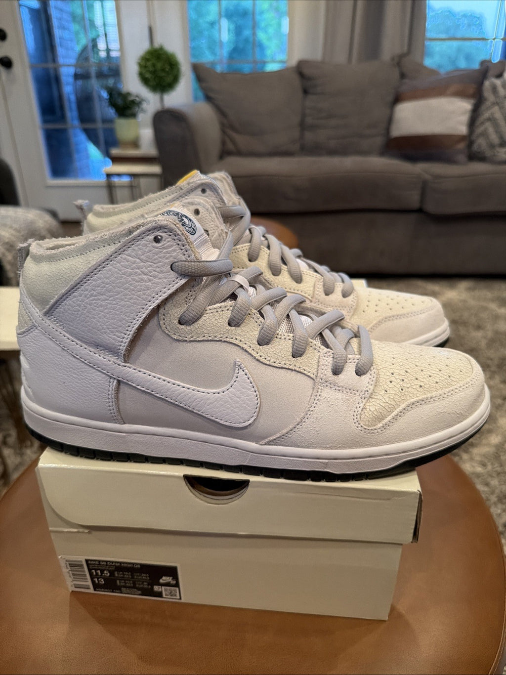 NIKE SB DUNK HIGH ANTIHERO SKATEBOARDS SIZE 11.5 PREOWNED