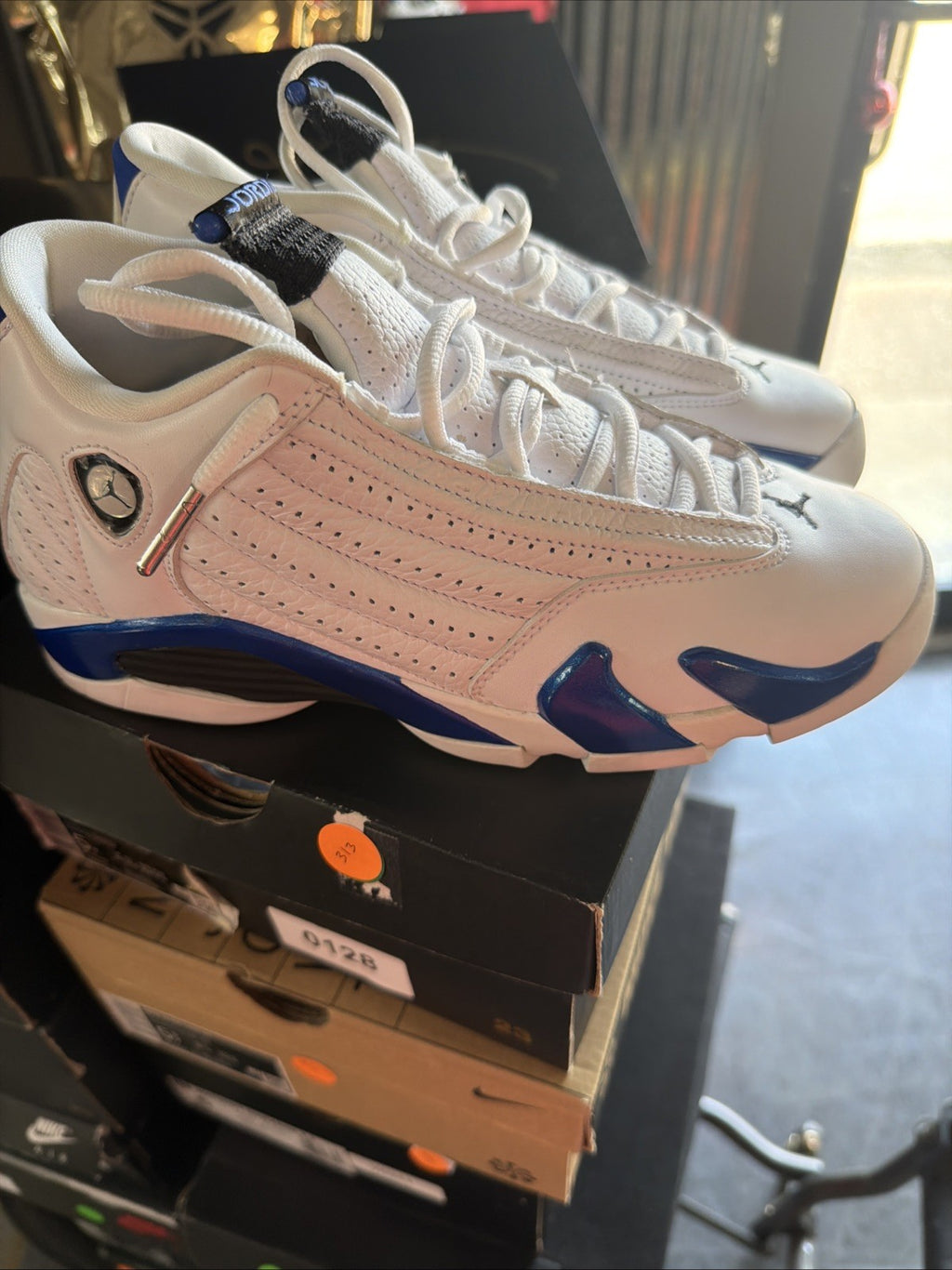 Air Jordan 14 Retro 'Hyper Royal' (2020) (GS) Sneakers Unisex Youth Kids Young