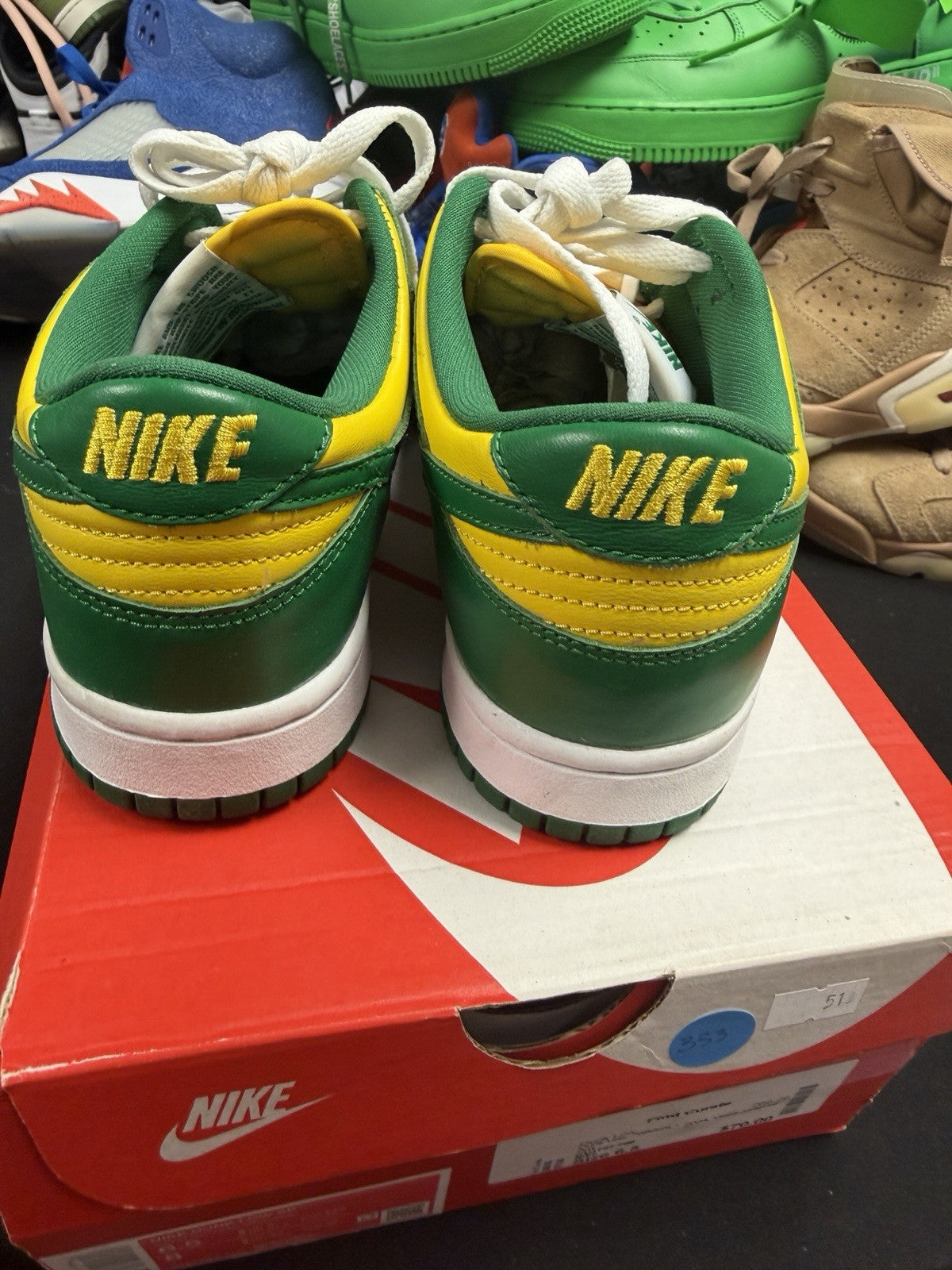 Nike Dunk Low SP 'Brazil' 2020 CU1727-700 Men's Shoes (333)