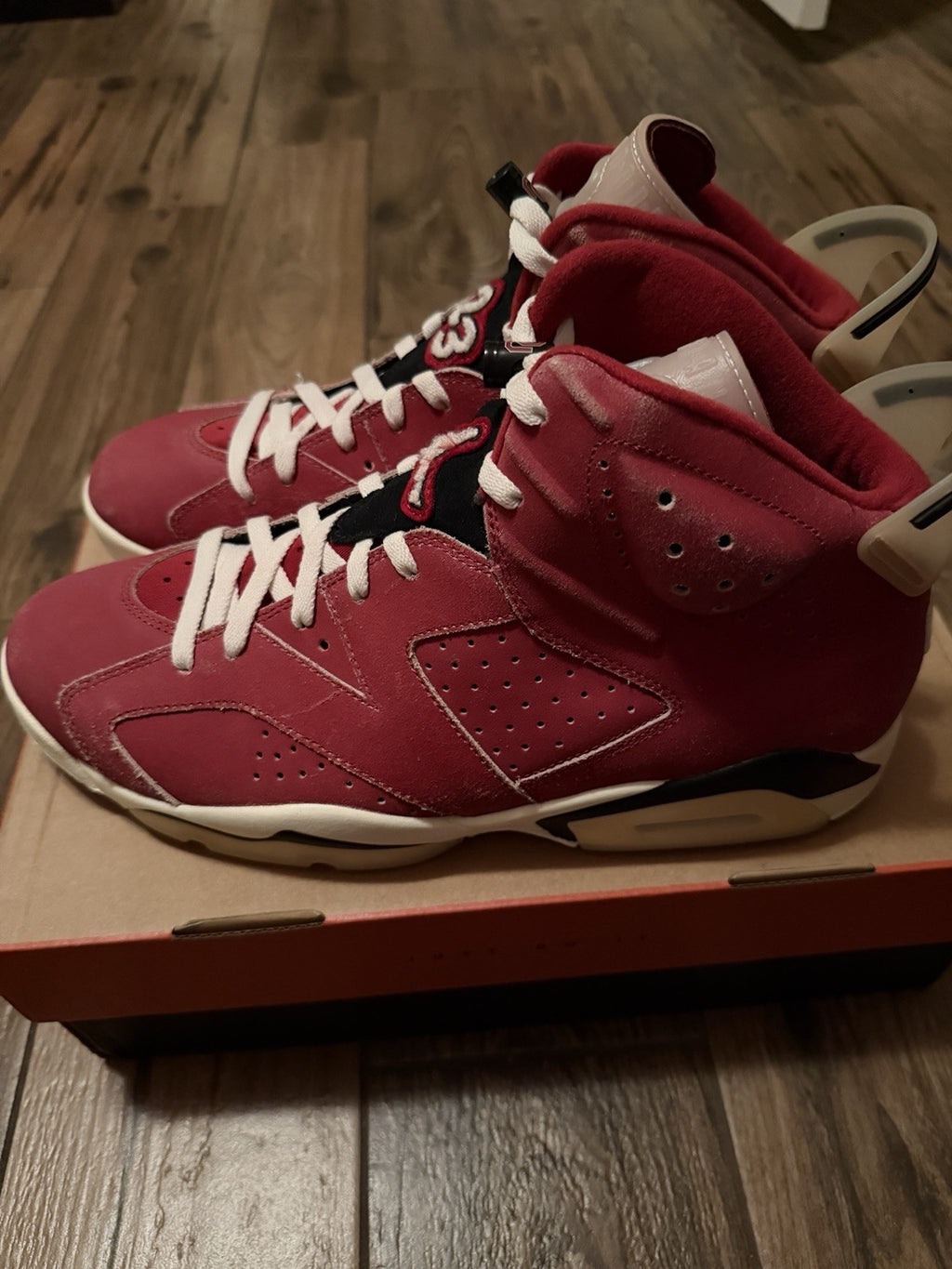 Size 13 - Air Jordan 6 Retro PE Oklahoma Sooners