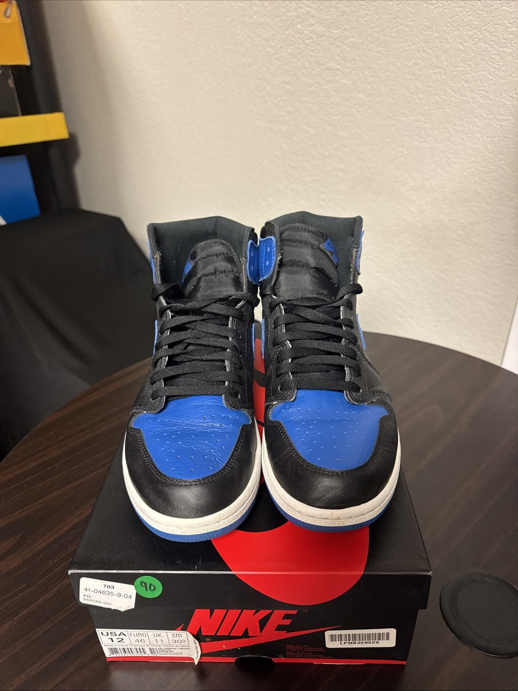Air Jordan 1 Royal 2017 Retro High OG Size 12