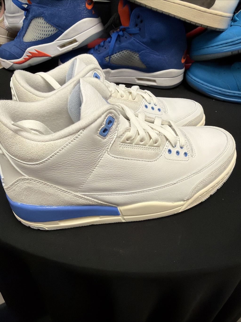 Jordan Air Jordan 3 Retro Lucky Shorts Summit White Blue CT8532-101 Men's