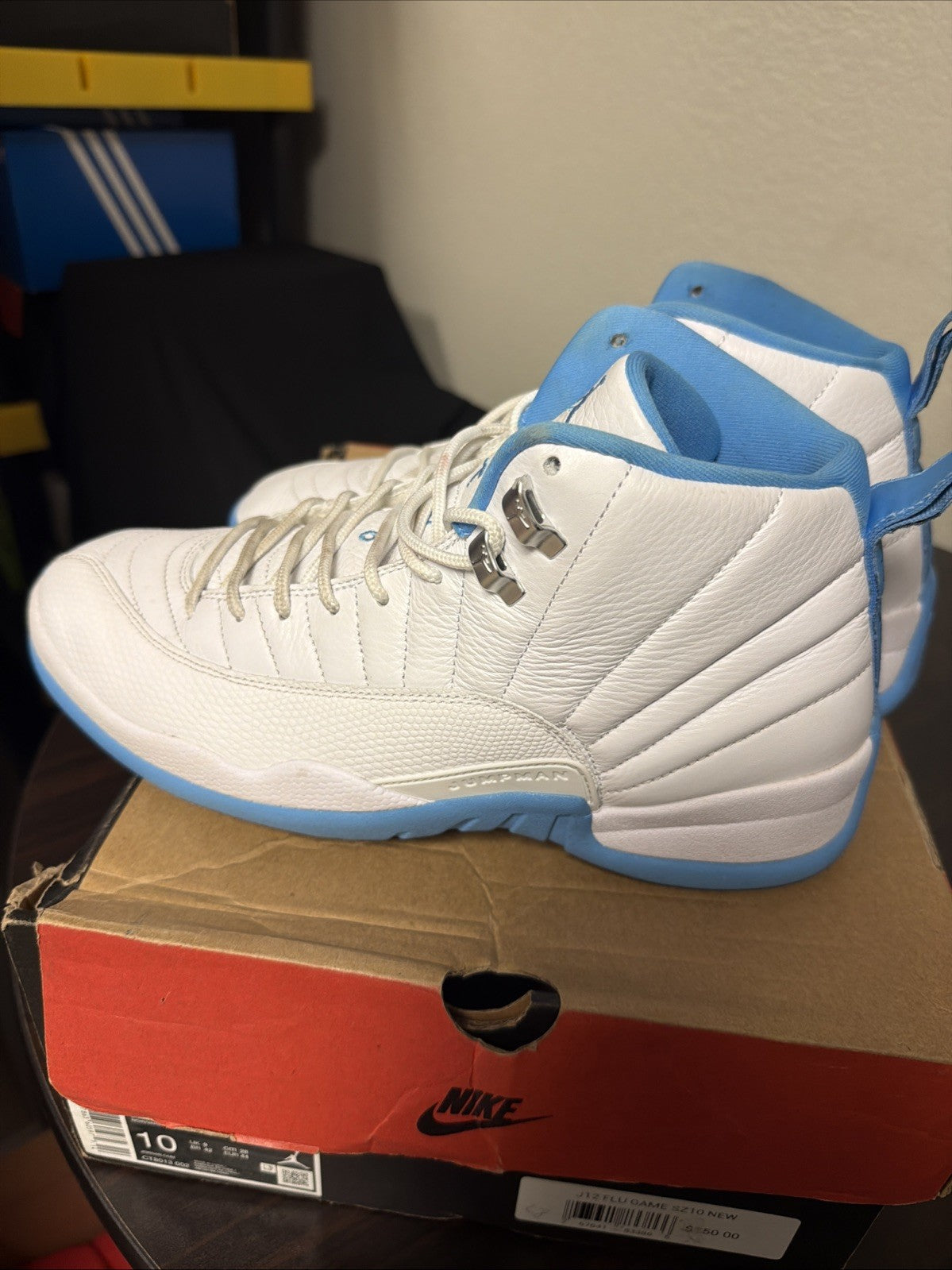 Men’s Air Jordan 12 Retro 2025 Melo casual basketball authentic shoe CT8013-112