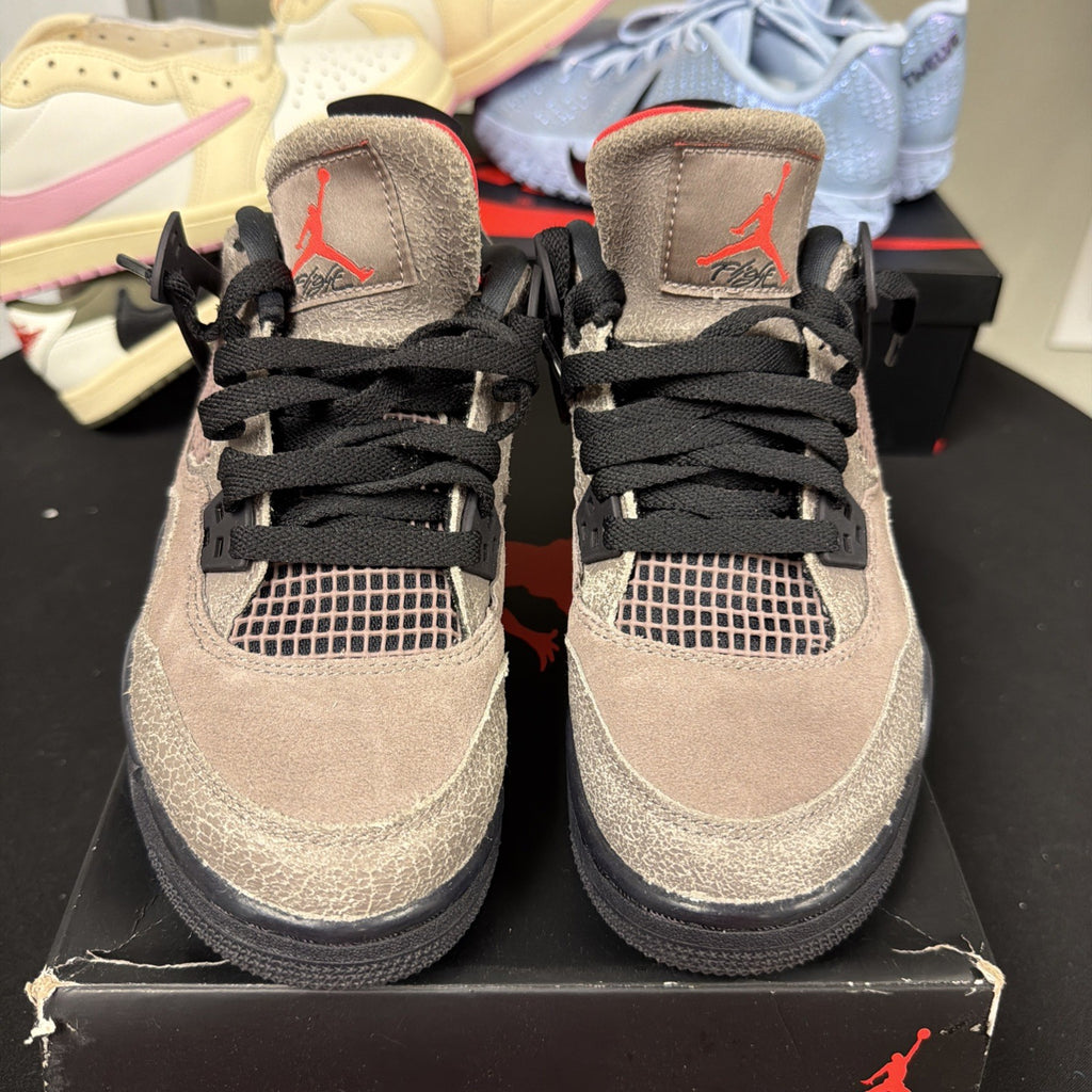 Nike Air Jordan 4 Retro (GS) Taupe Haze / DJ6249 200 / Youth 5 , Wmns 6.5