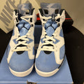 Nike Air Jordan 6 Retro University Blue White Black Men’s Size 9 CT8529 410