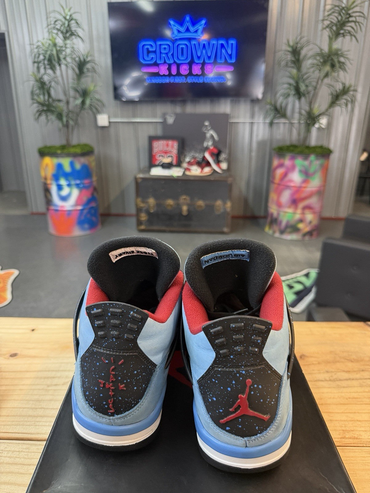 Travis Scott 4s Size 11