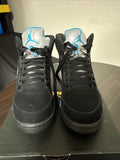 Size 6.5Y Air Jordan 5 Retro GS Aqua  Black/Aquatone/Taxi