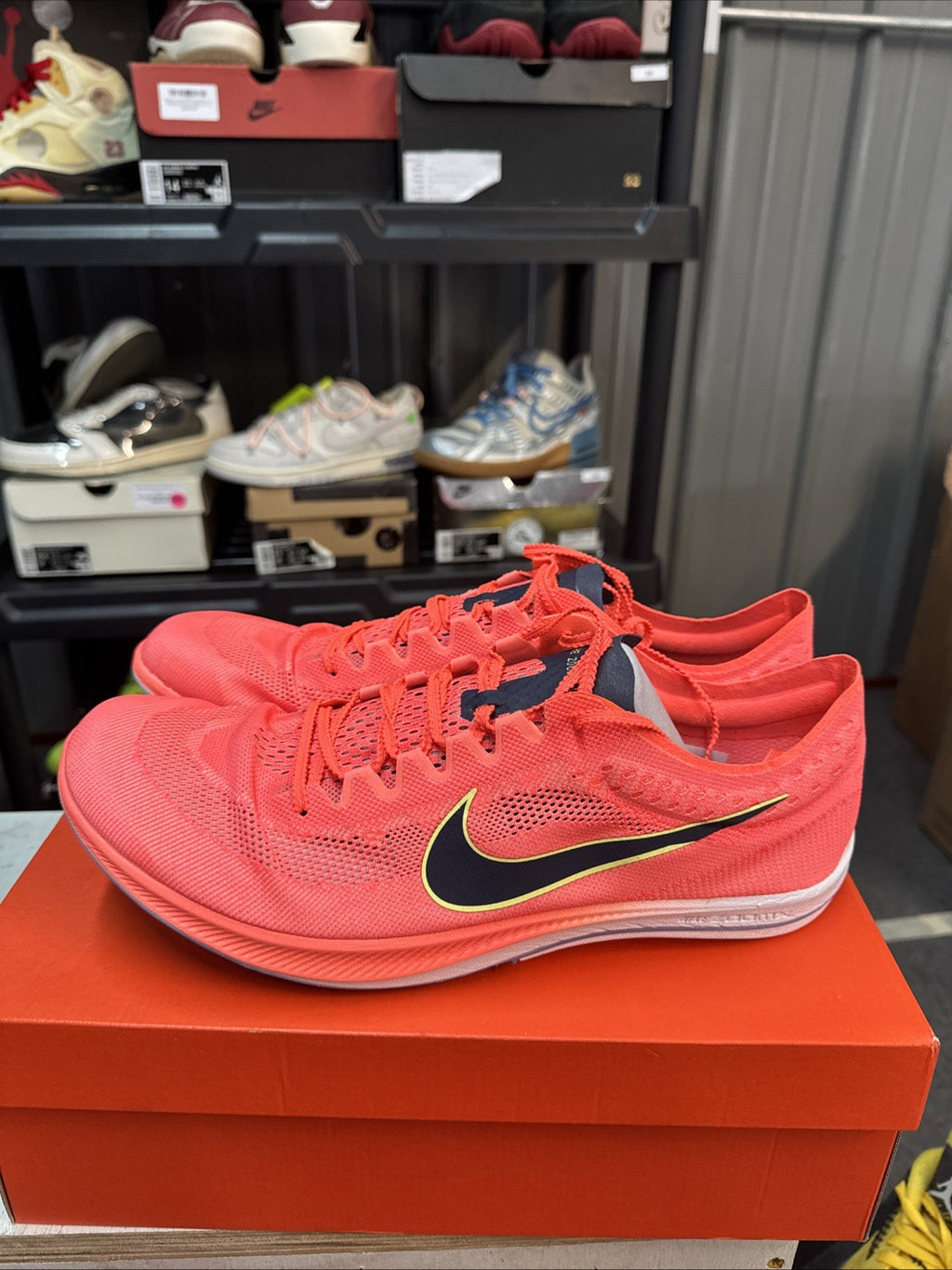 Size 15 - Nike ZoomX Dragonfly ‘Bright Mango’ Track Spikes