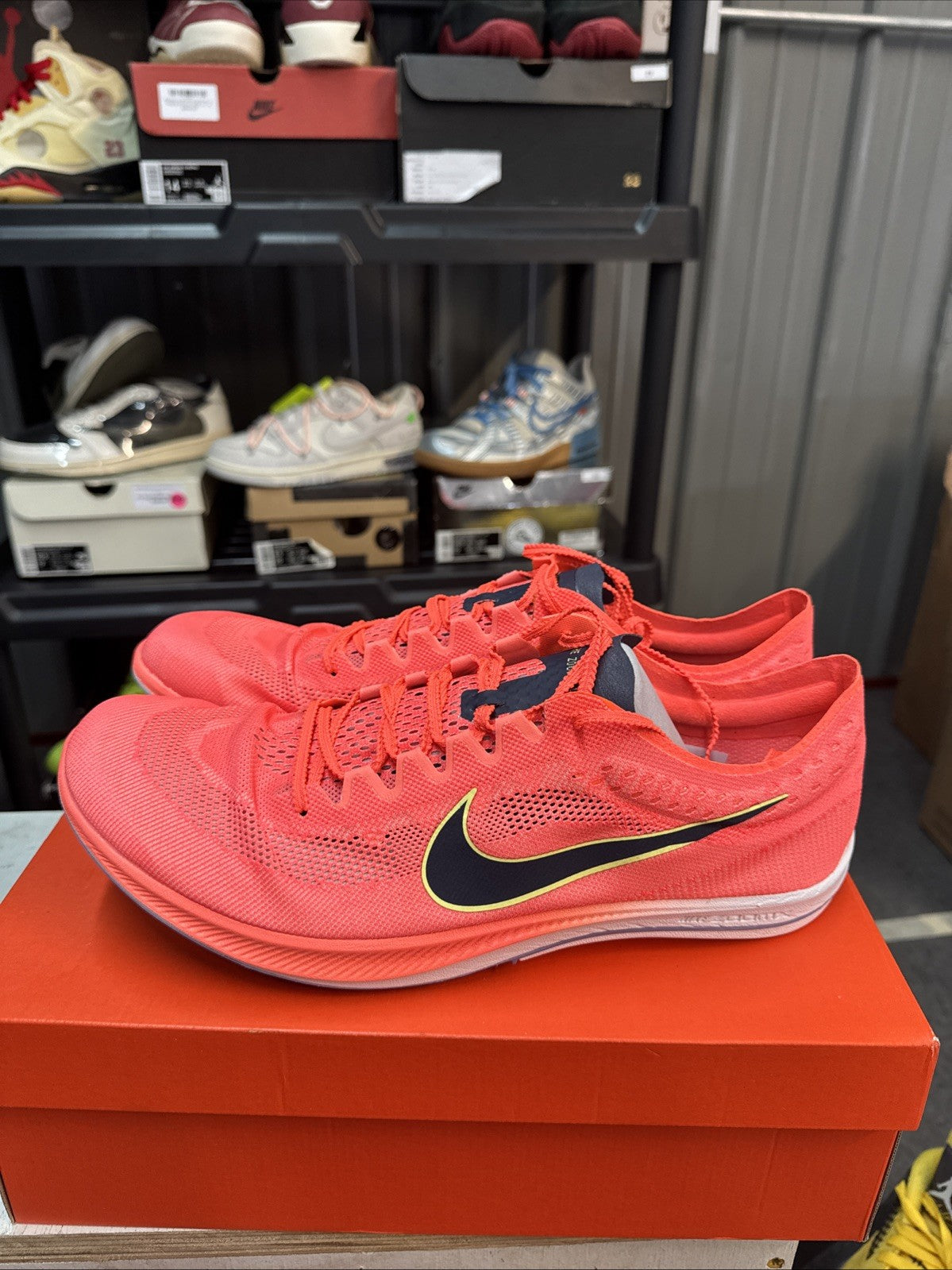 Size 15 - Nike ZoomX Dragonfly ‘Bright Mango’ Track Spikes