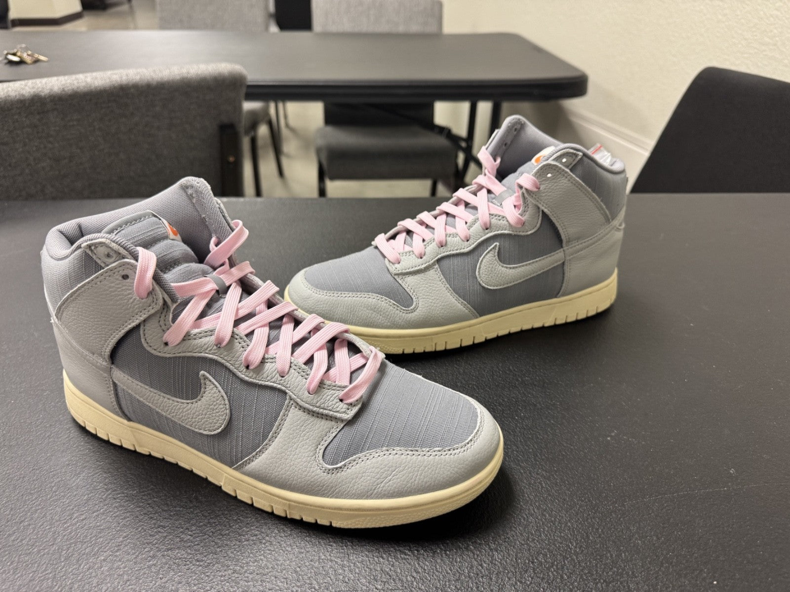 Nike Dunk High Premium Certified Fresh DQ8800-001 Particle Grey Pink - Size 10