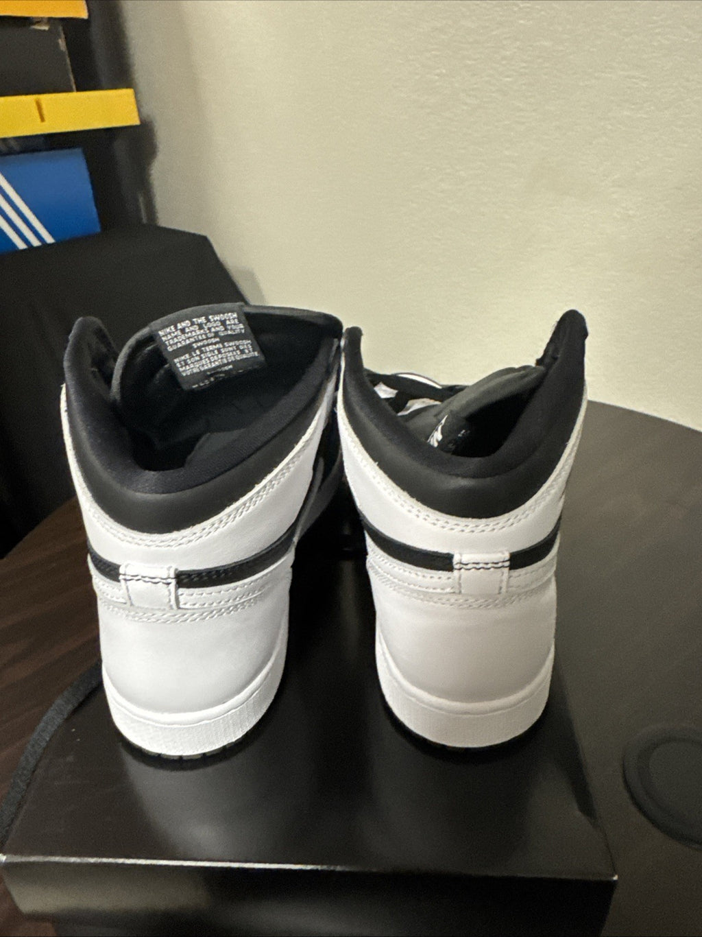 Air Jordan Air Jordan 1 Retro High OG GS 'Black White' Size 5.5y  |  No Box