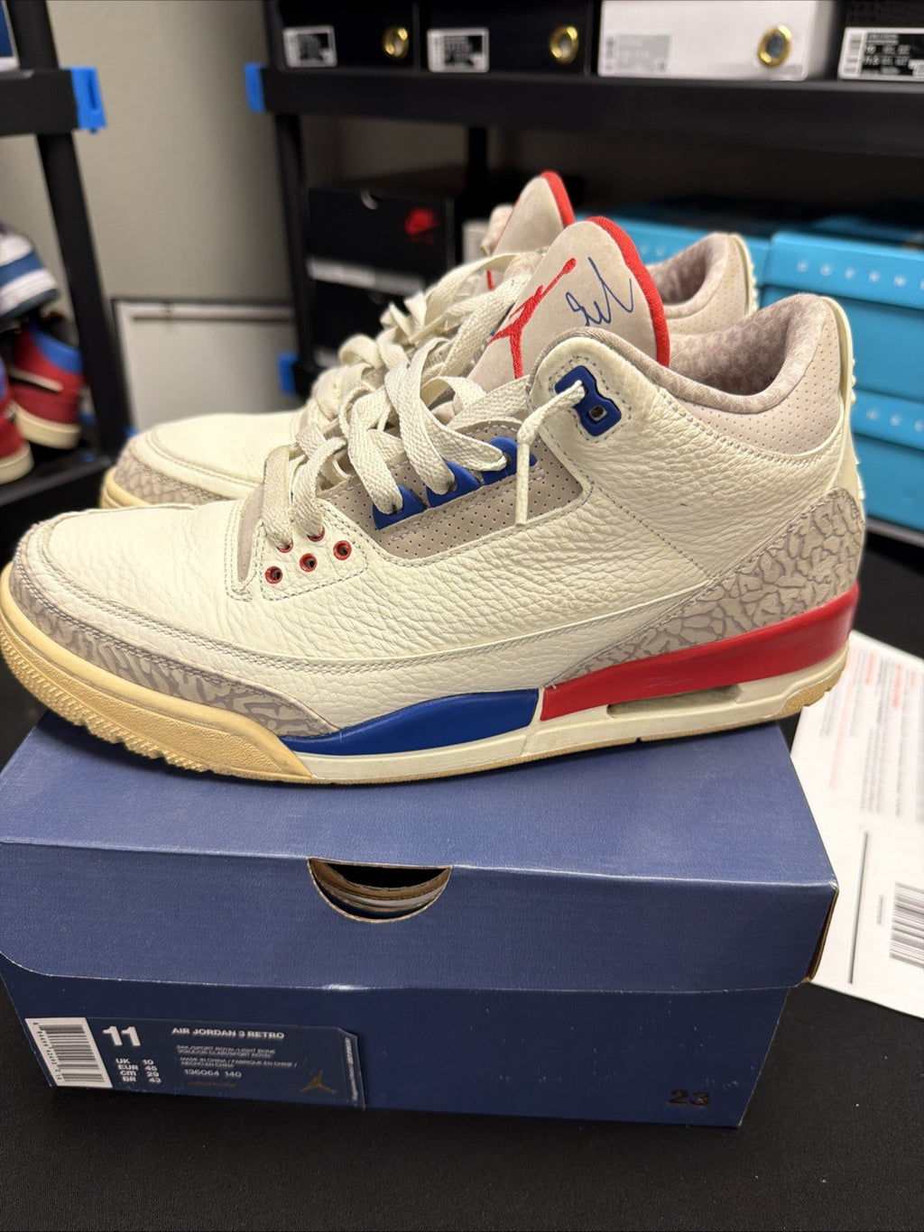 Size 11 - Air Jordan 3 Retro International Flight