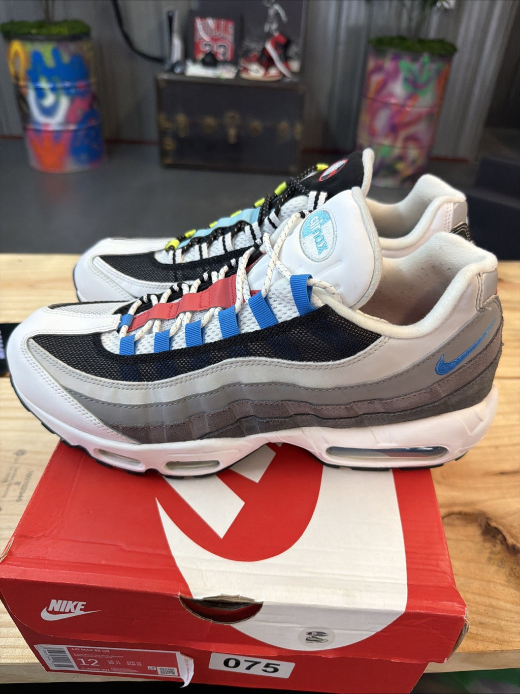 Size 12 - Nike Men's Air Max 95 QS Greedy 2.0