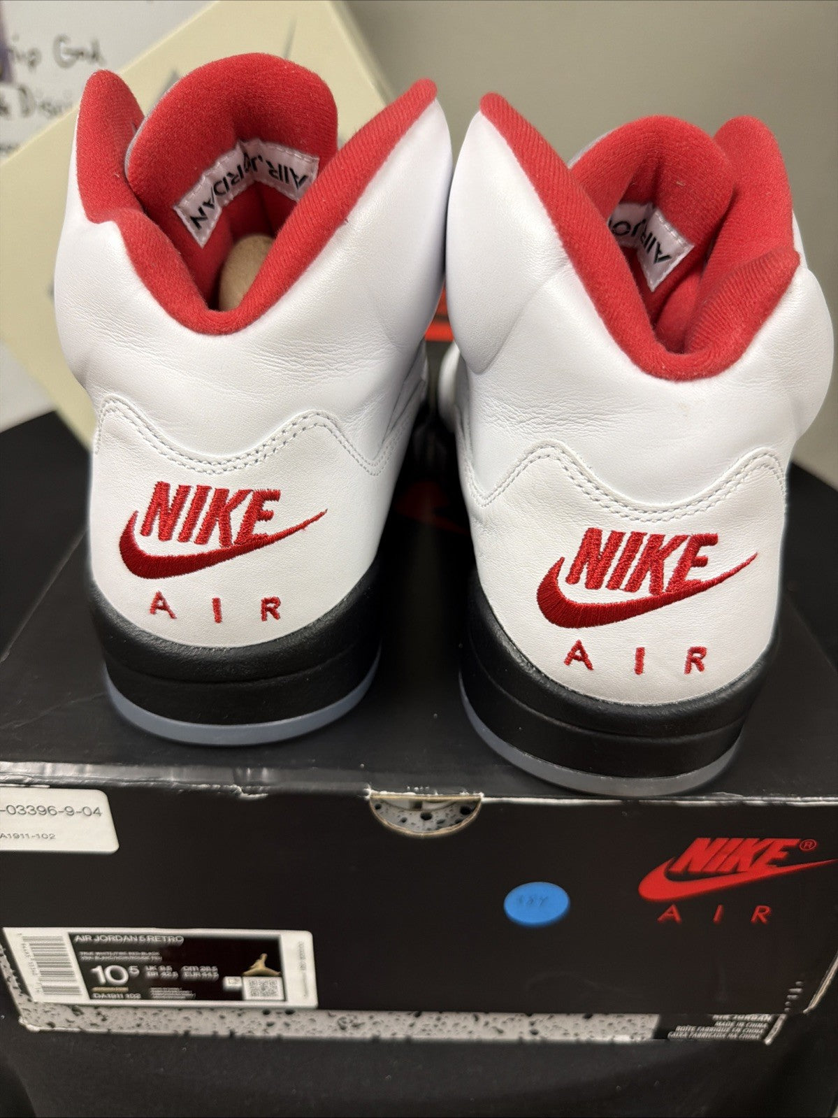 Air Jordan 5 Retro Mid Fire Red 10.5 with box