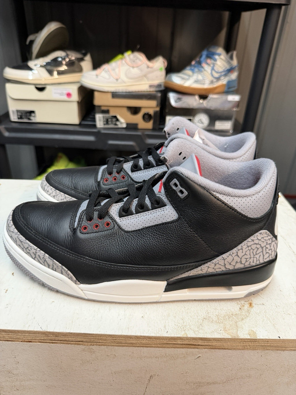 Size 11 - Jordan 3 Retro OG Mid Black Cement