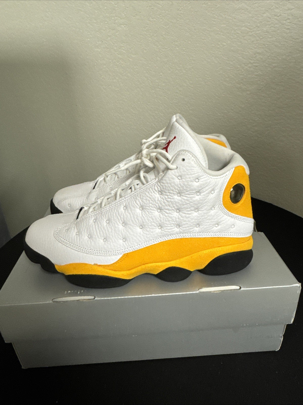 Air Jordan 13 Retro University Red Yellow Men's Size 10.5