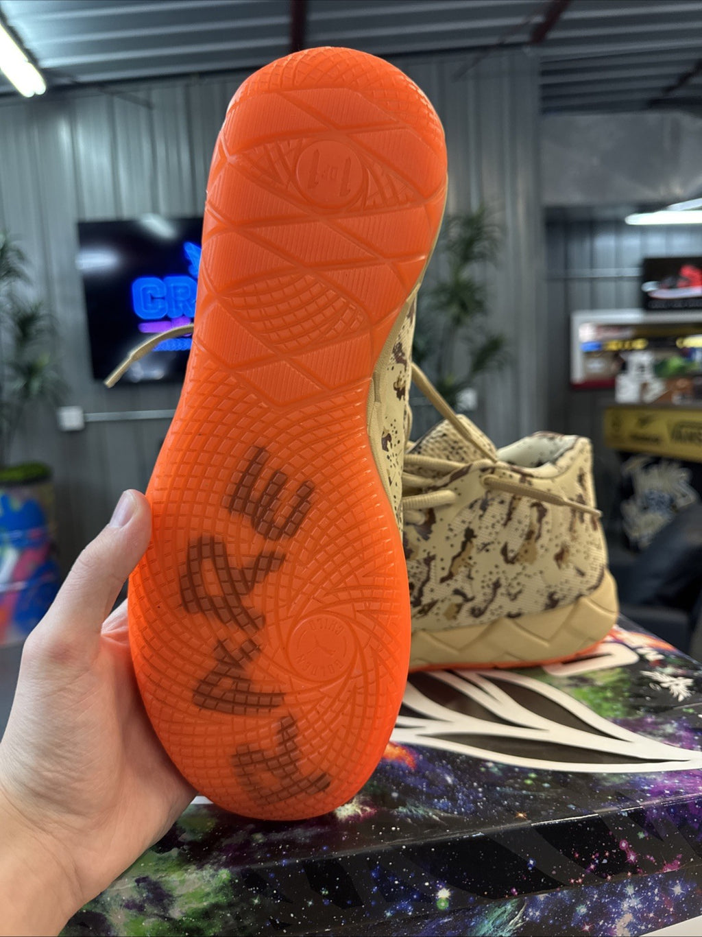 Size 14 - PUMA MELO MB.01 Digital Camo | Wore Once