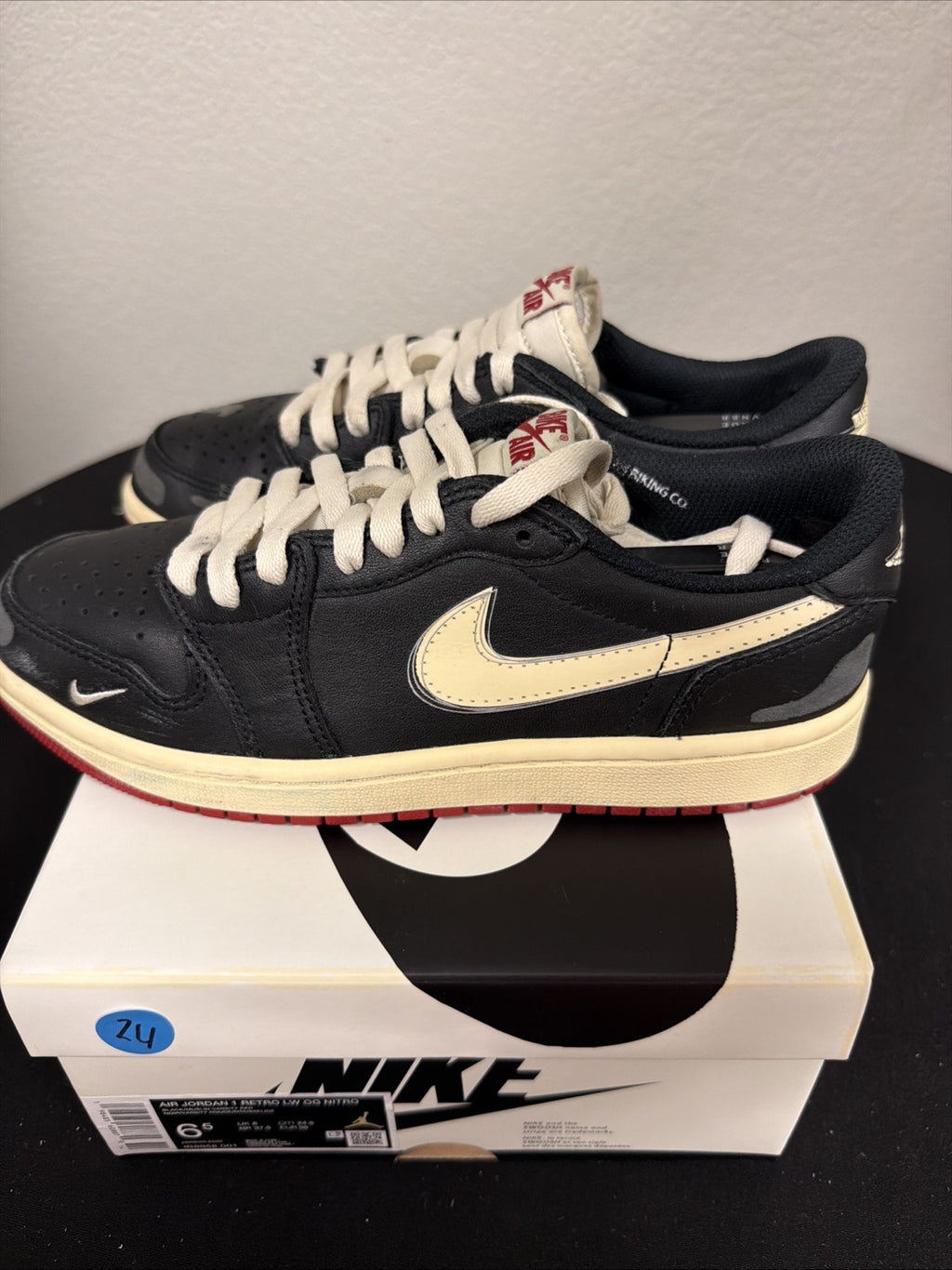Size 6.5 - Nigel Sylvester x Air Jordan 1 OG Low Better With Time