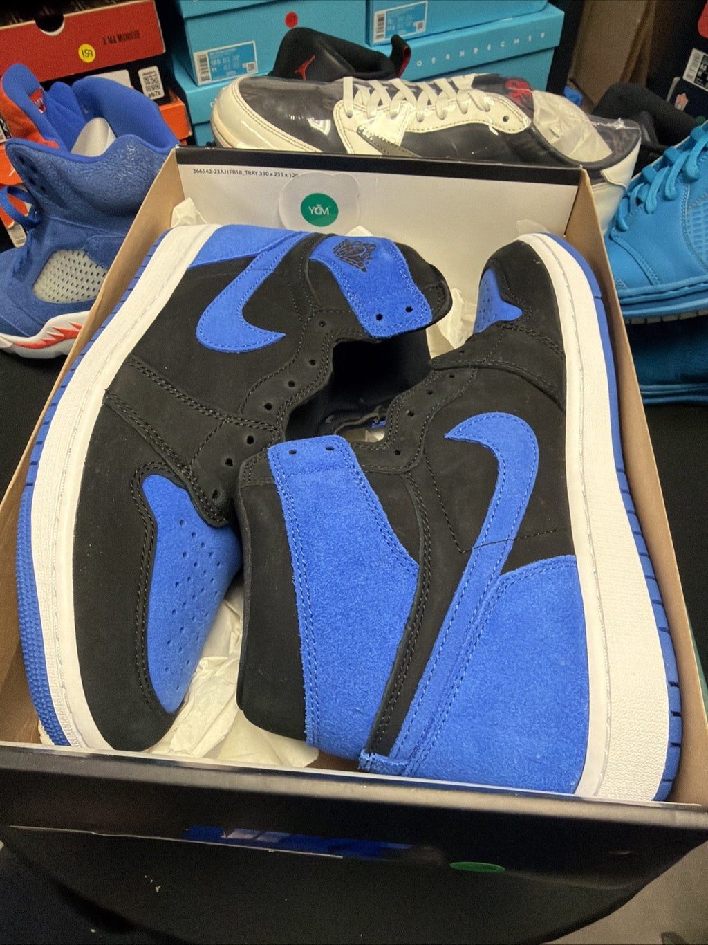 Nike Air Jordan 1 Retro High OG Shoes Mens Size 11 Royal Reimagined Sneakers