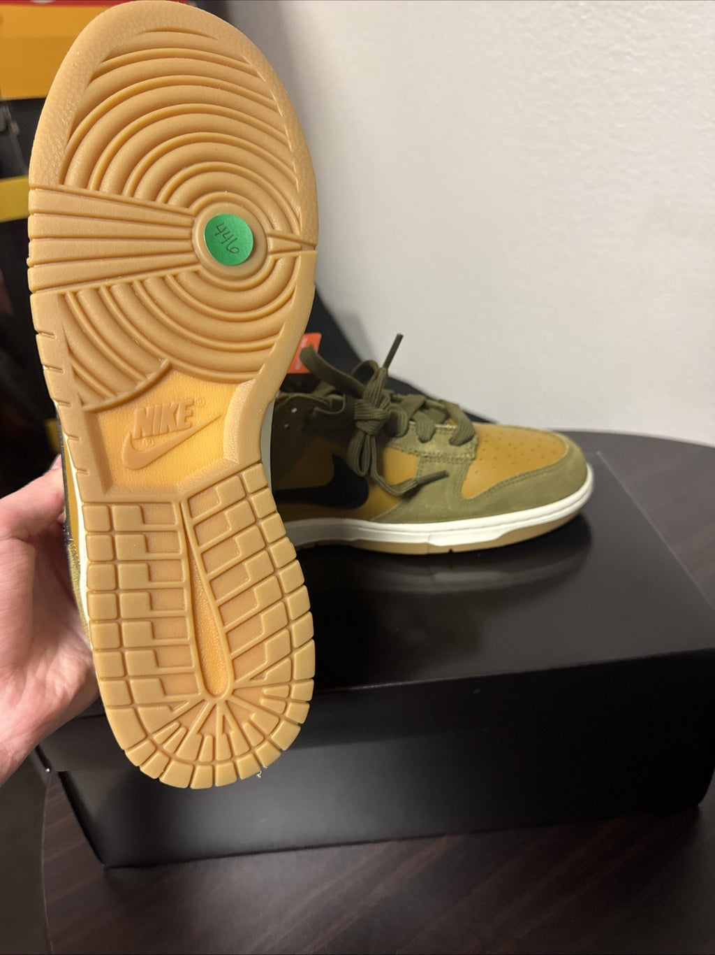 Size 11 - Nike Dunk Low Retro SE Gum Pack Ochre IB6399-300   |  No Box