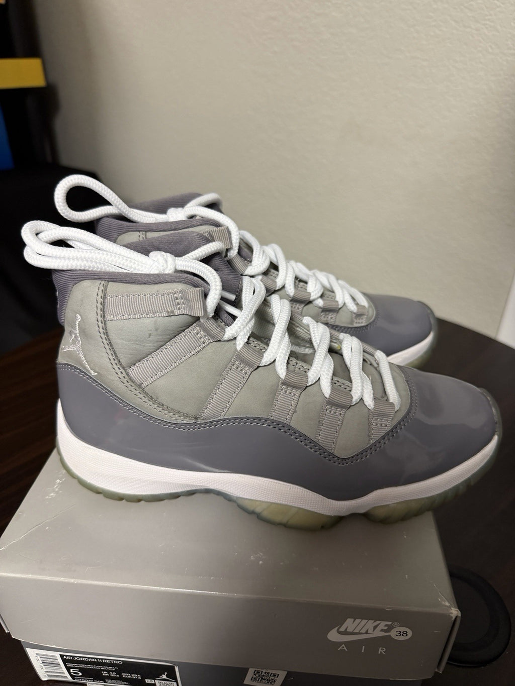Size 5 - Jordan 11 Retro High Cool Grey